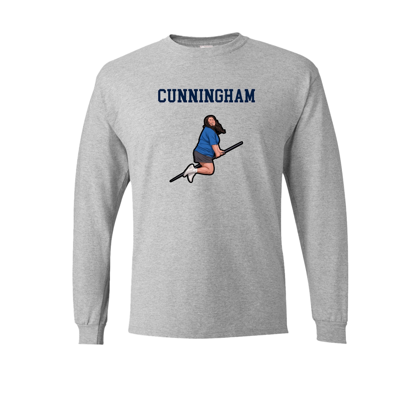 Long Sleeve Tee — Shirsey in Grey