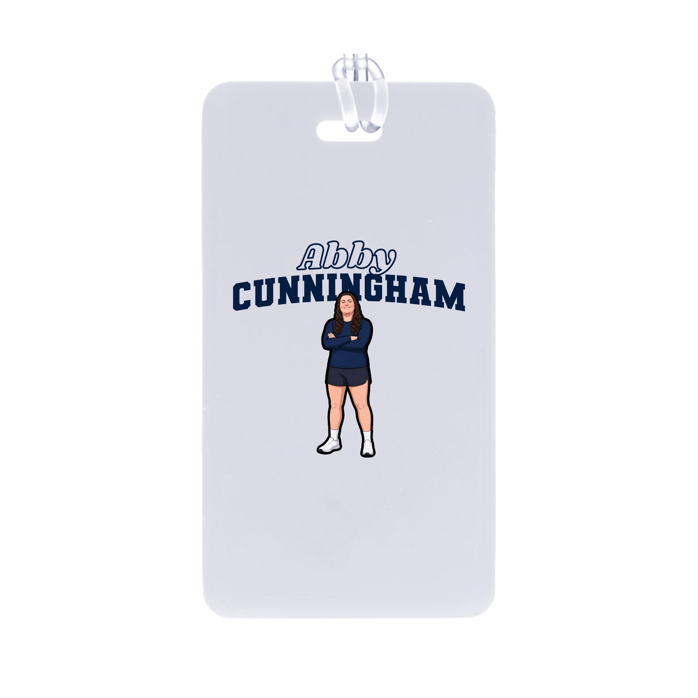 Bag Tag — Name Arch in Classic