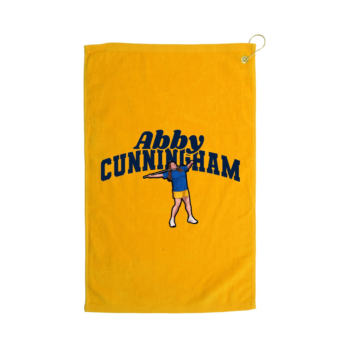 Golf Towel — Signature Arch in Gold