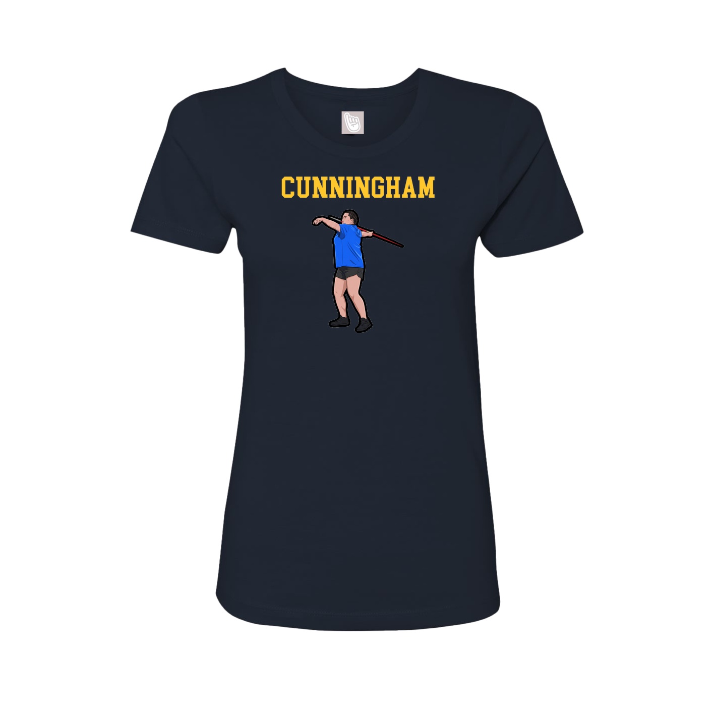 Fitted Women's Tee — Shirsey in Navy