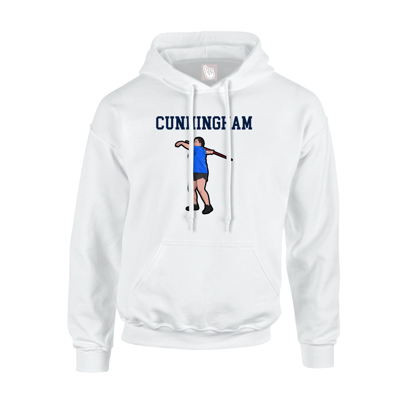 Hoodie — Shirsey in White
