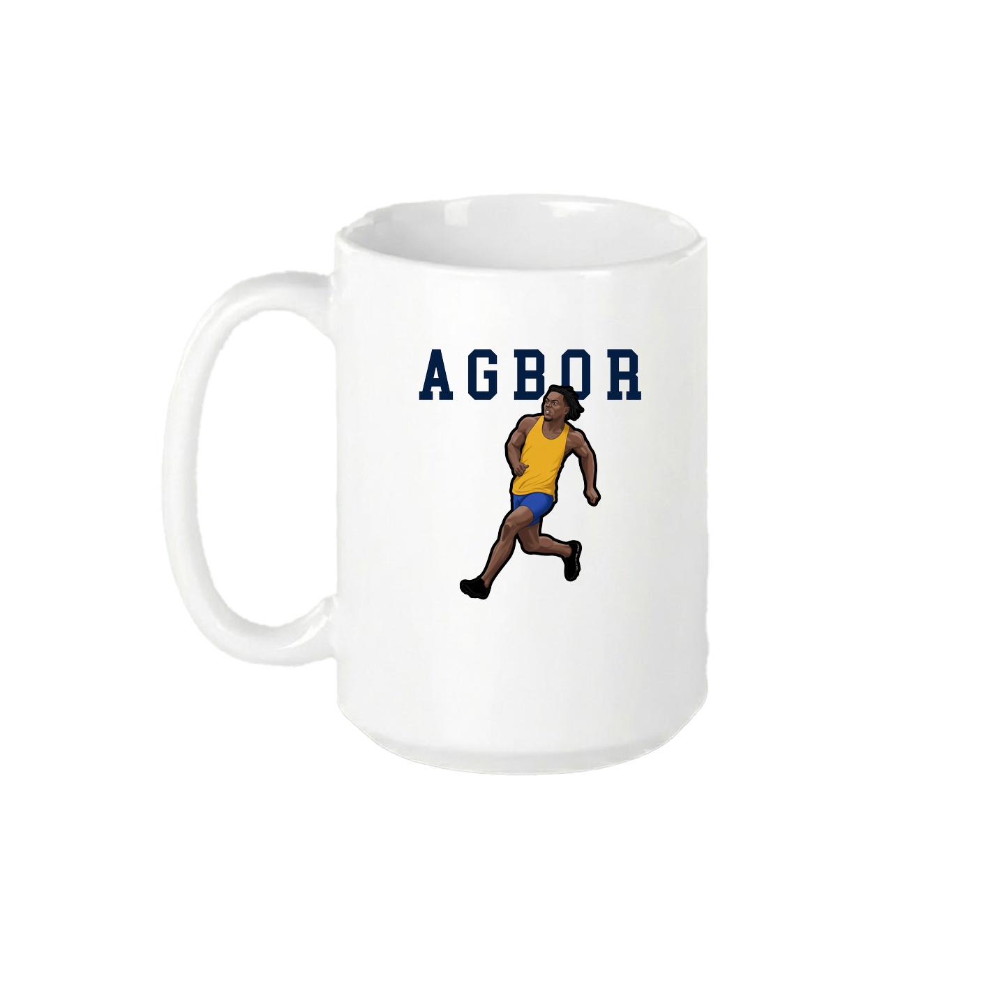 15oz Coffee Mug — Shirsey in White