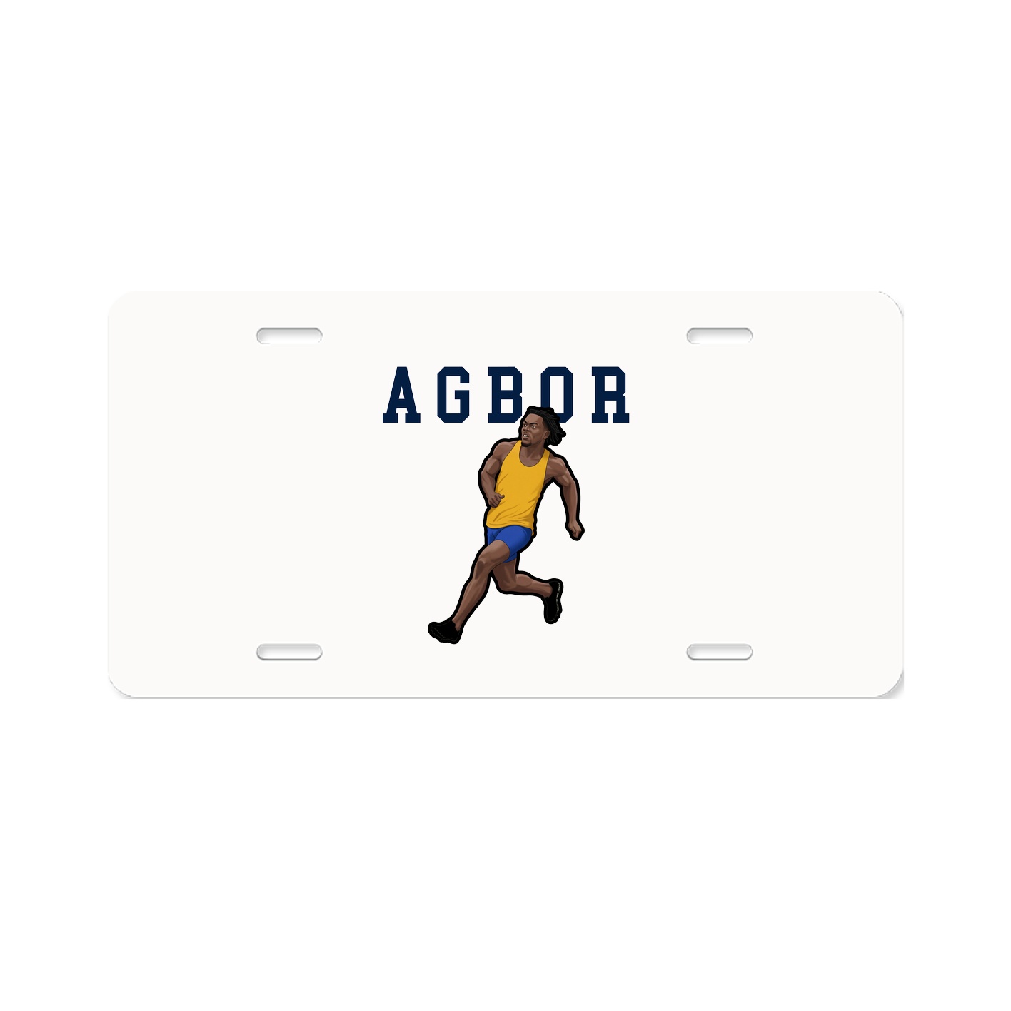 License Plate — Shirsey in Classic