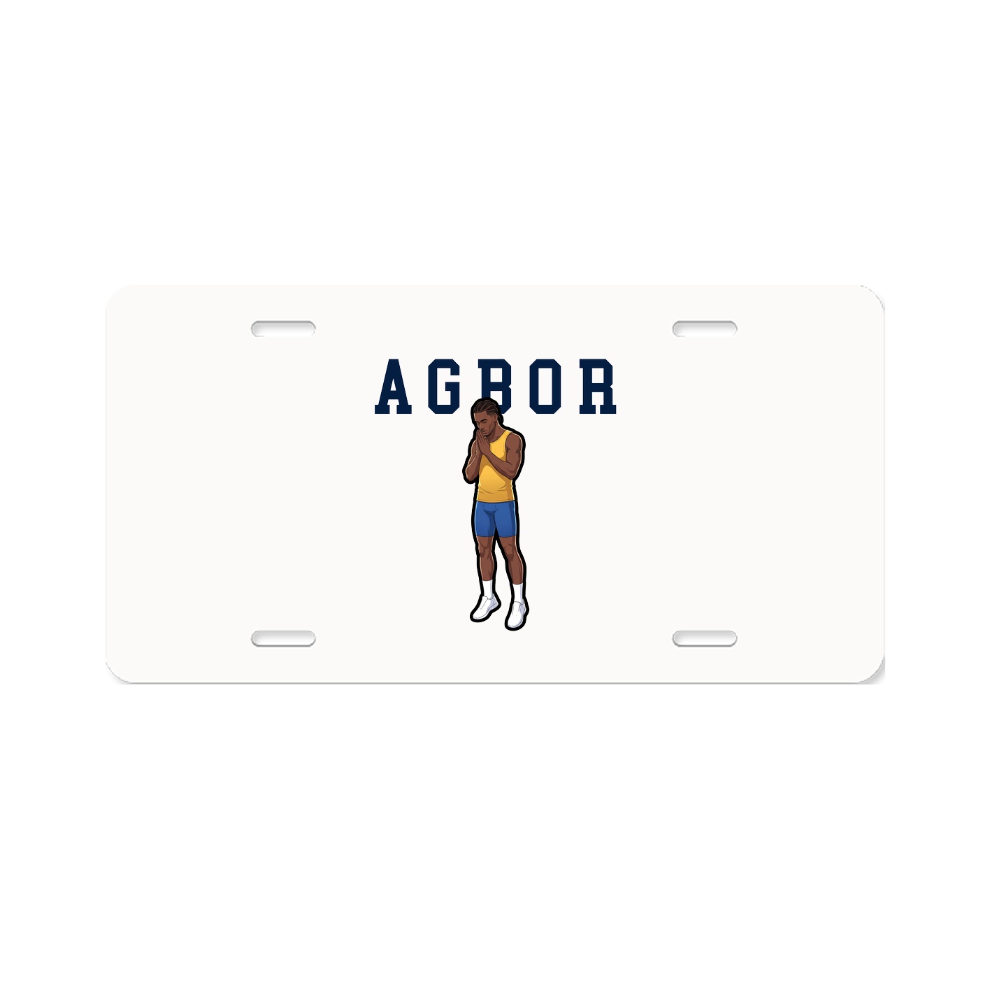License Plate — Shirsey in Classic