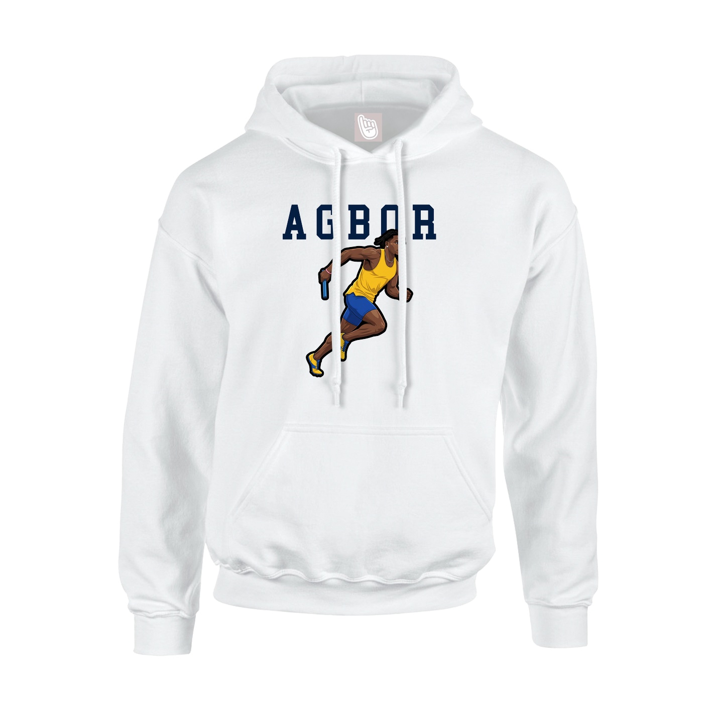 Hoodie — Shirsey in White