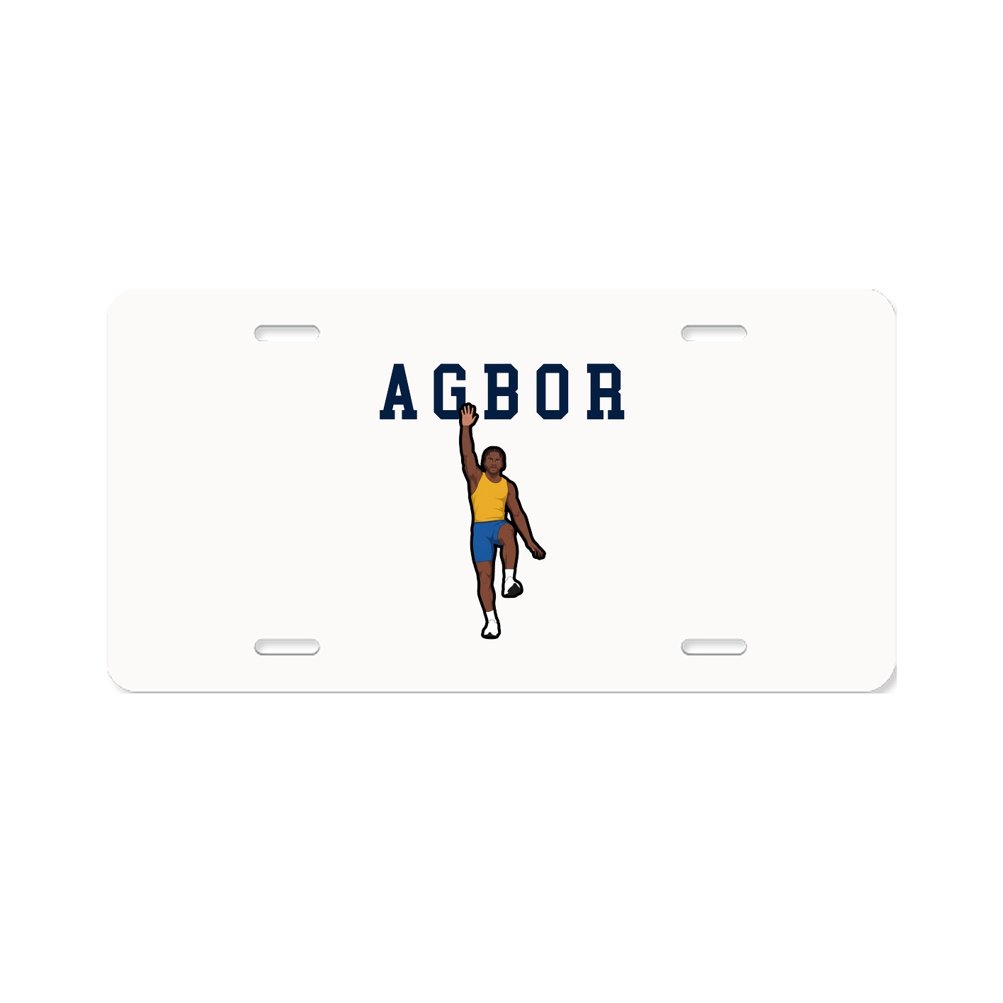 License Plate — Shirsey in Classic