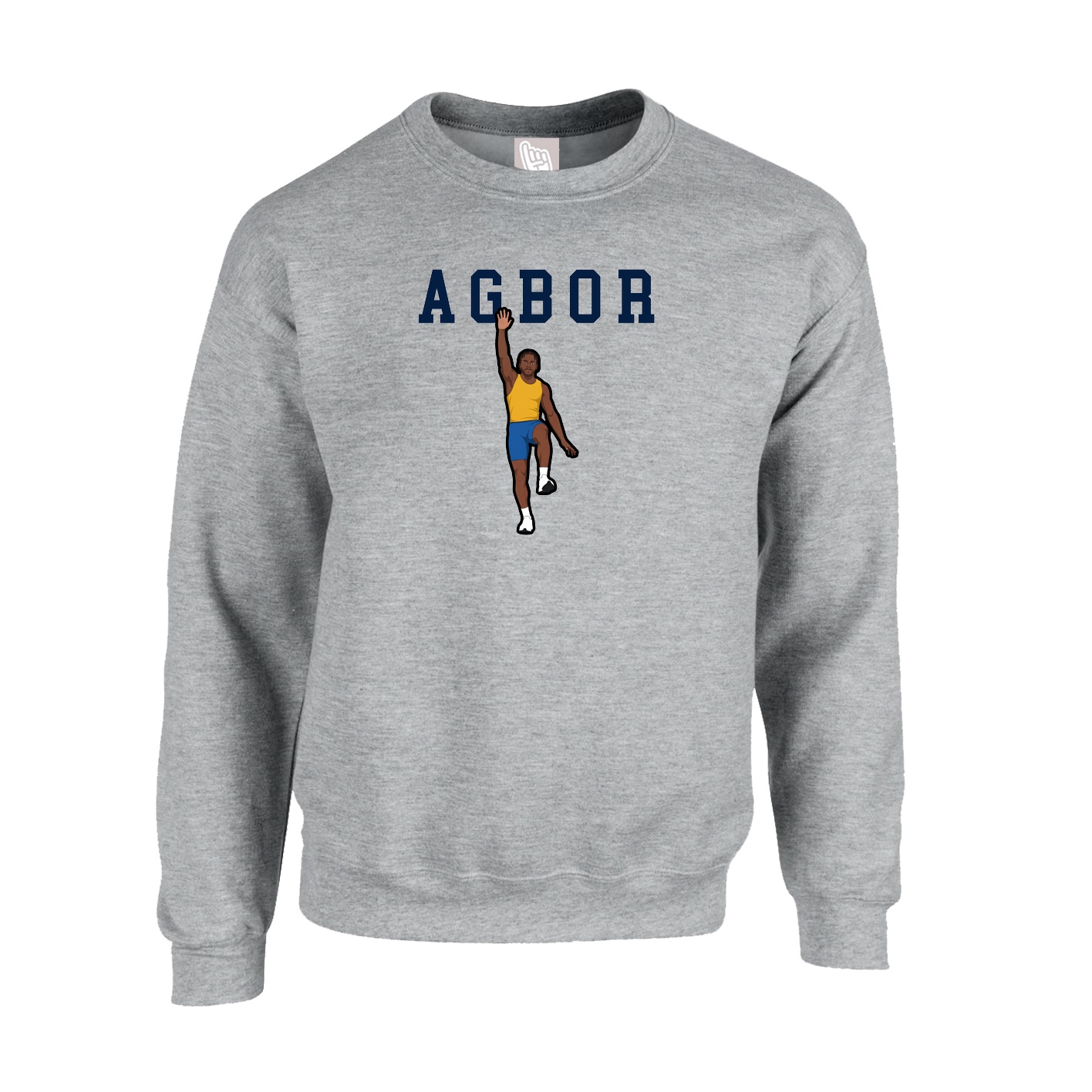 Fleece Crew — Shirsey in Grey