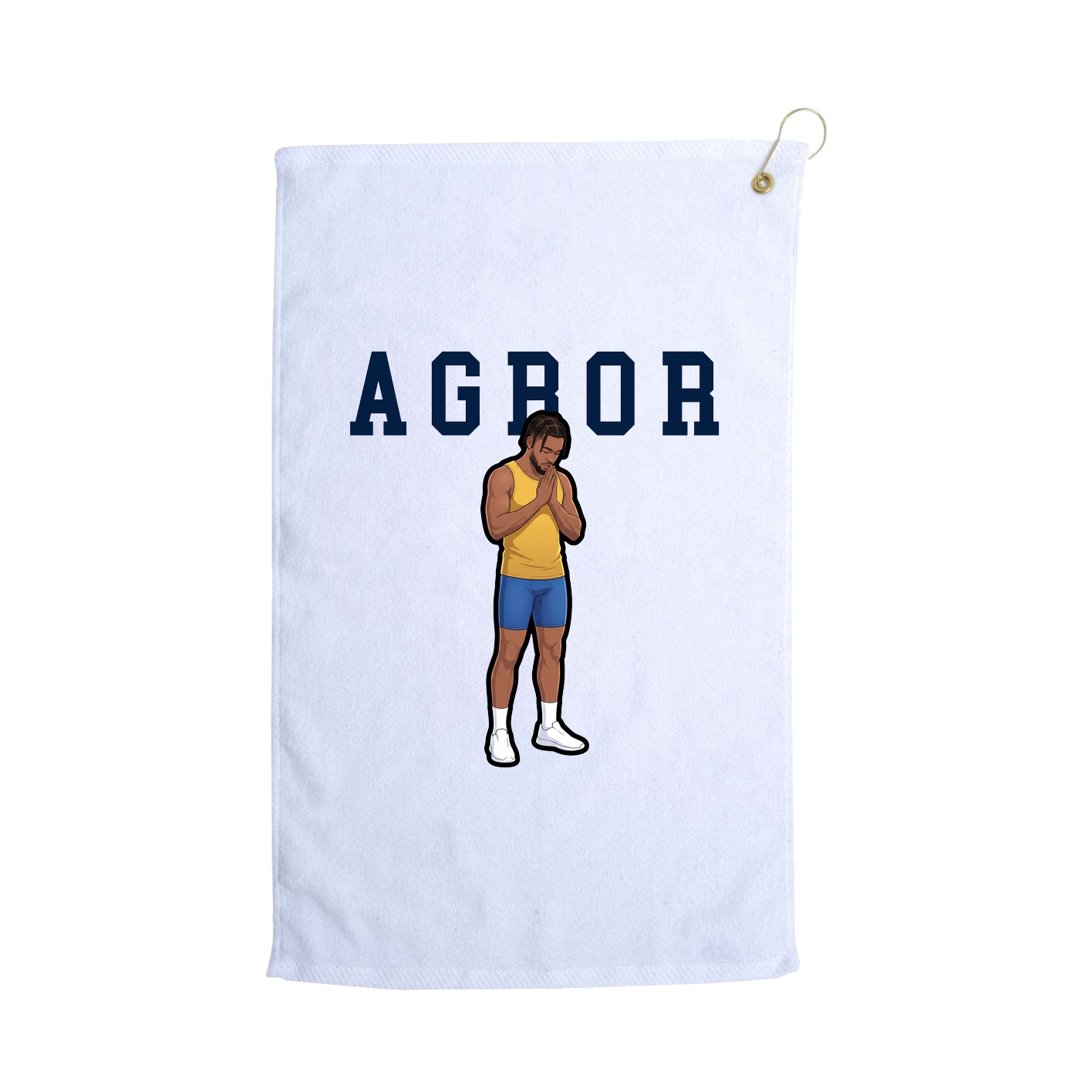 Golf Towel — Shirsey in White