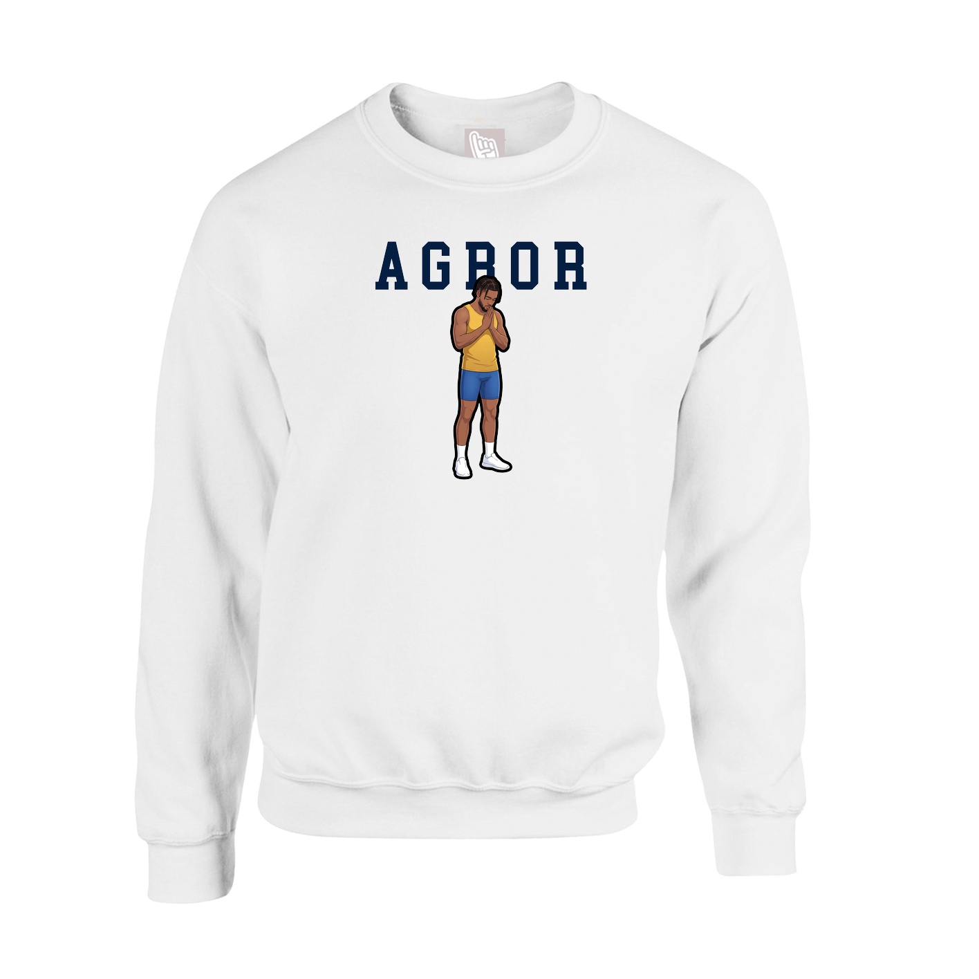 Fleece Crew — Shirsey in White