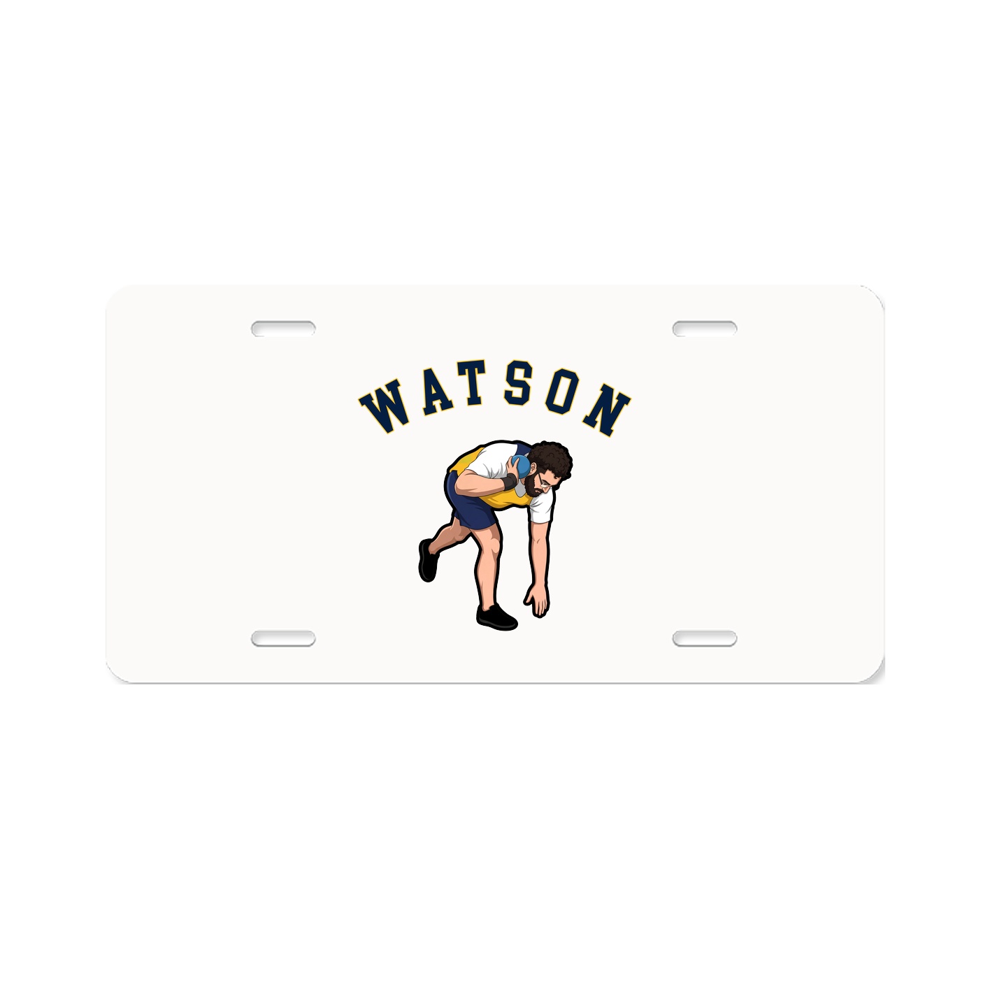 License Plate — Shirsey Arch in Classic