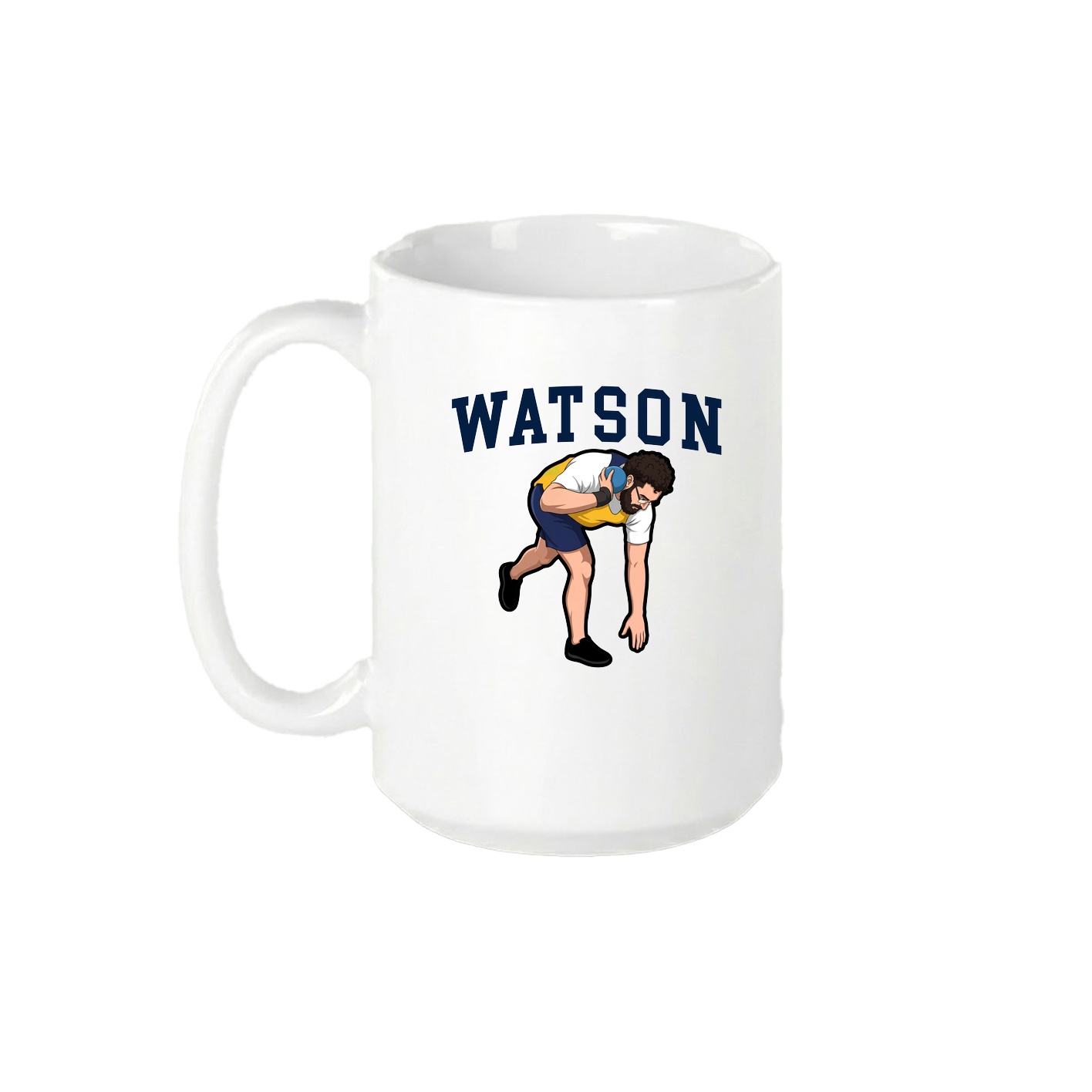 15oz Coffee Mug — Shirsey in White