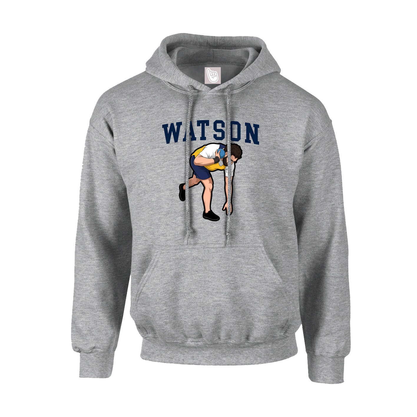 Hoodie — Shirsey in Grey