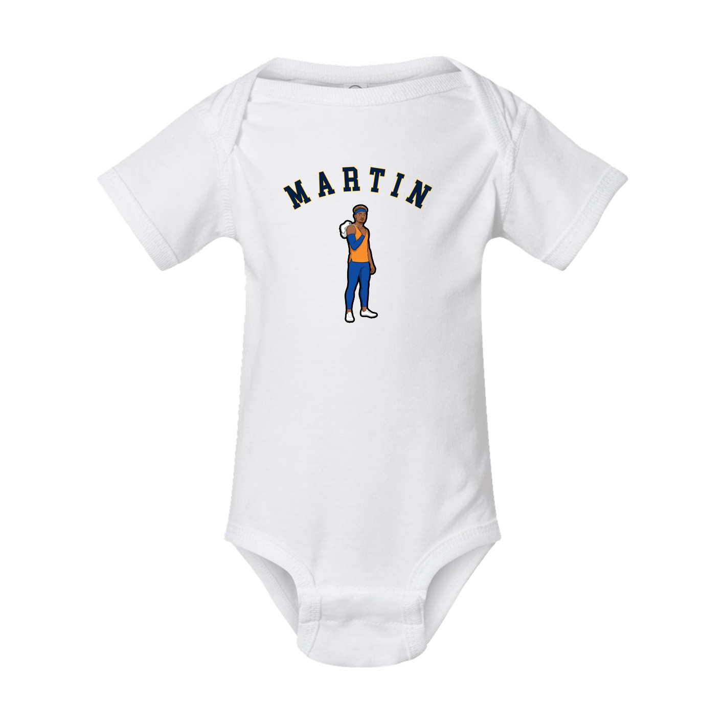 Baby Onesie — Shirsey Arch in White
