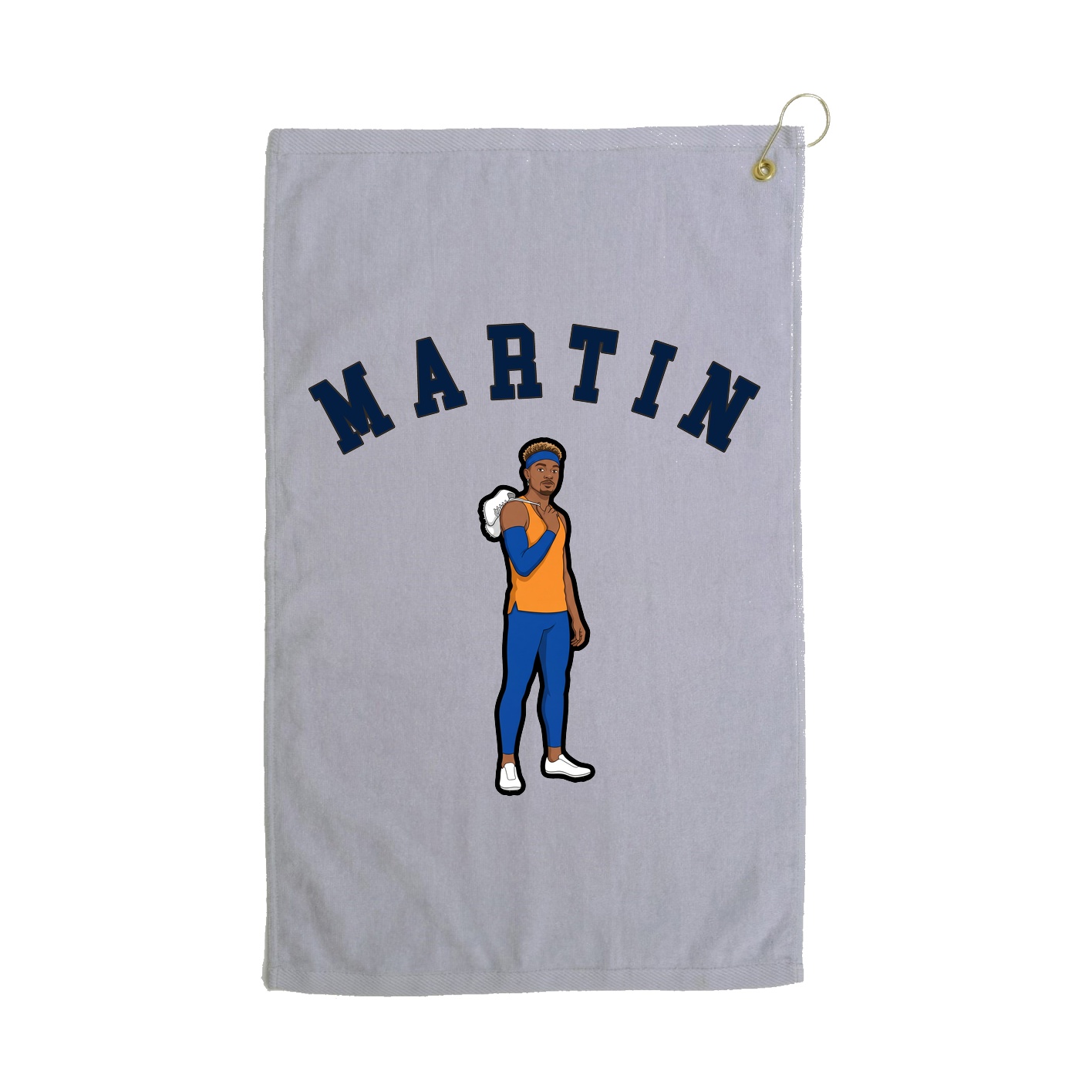 Golf Towel — Shirsey Arch in Grey