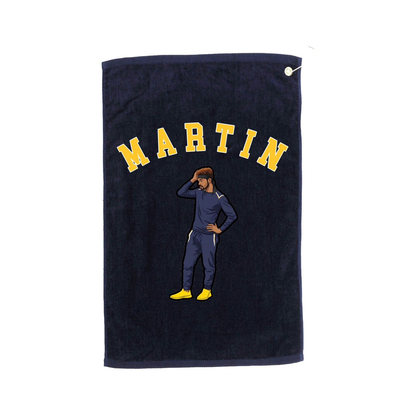 Golf Towel — Shirsey Arch in Navy