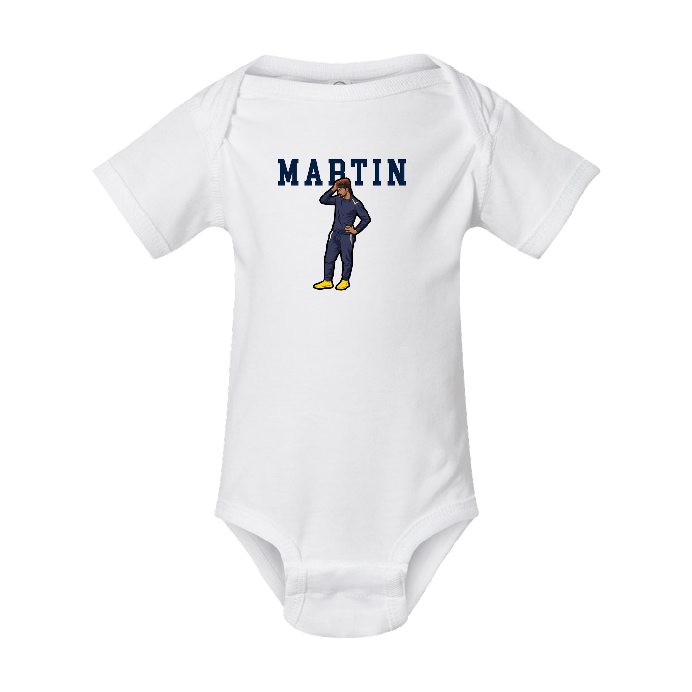 Baby Onesie — Shirsey in White