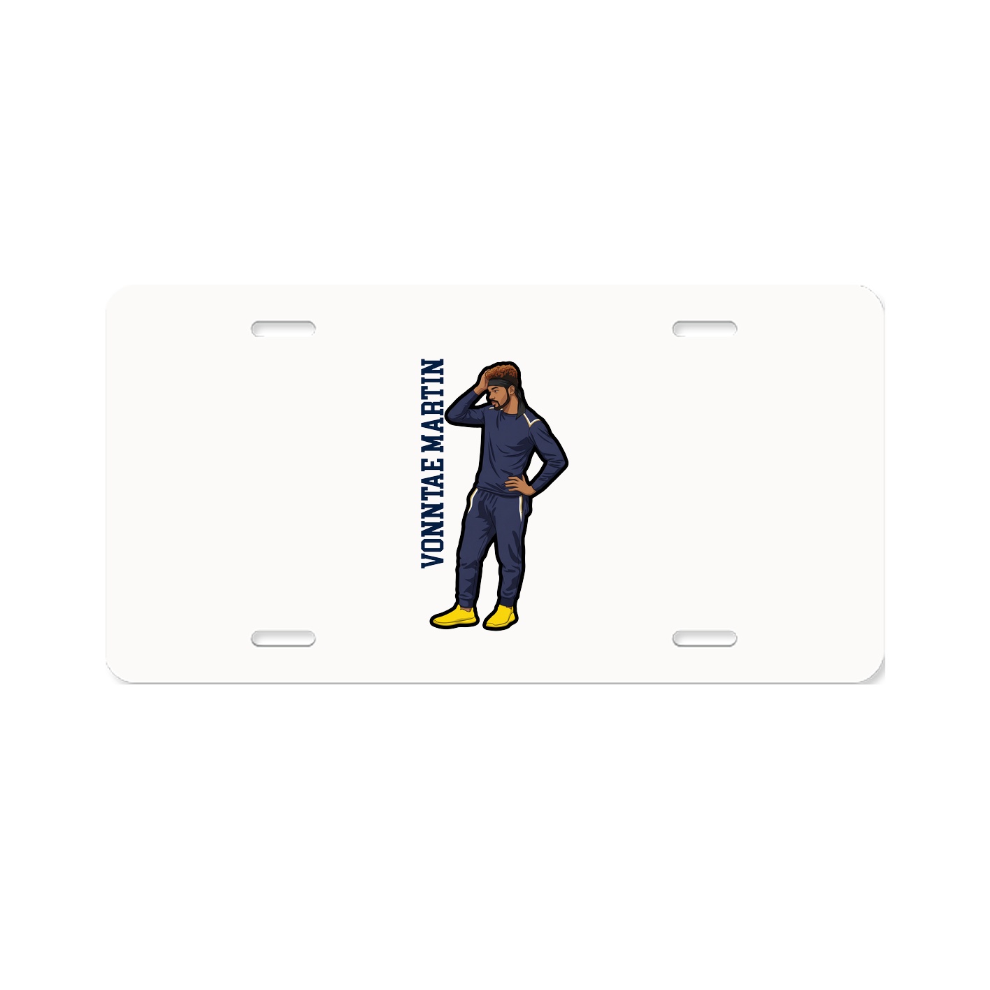 Aluminum License Plate