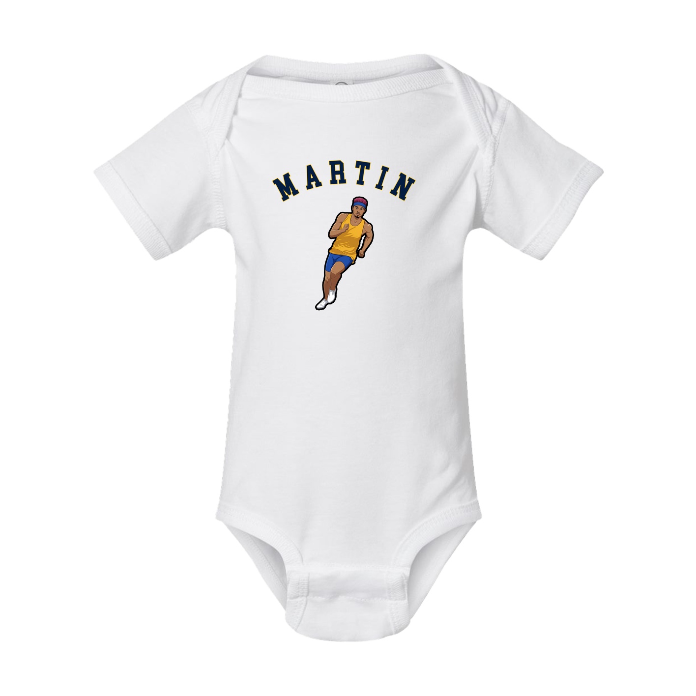 Baby Onesie — Shirsey Arch in White
