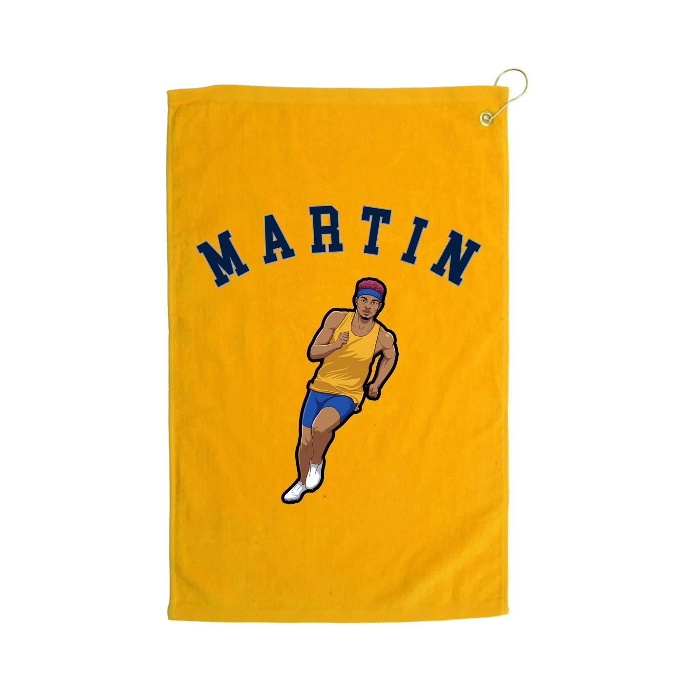 Golf Towel — Shirsey Arch in Gold