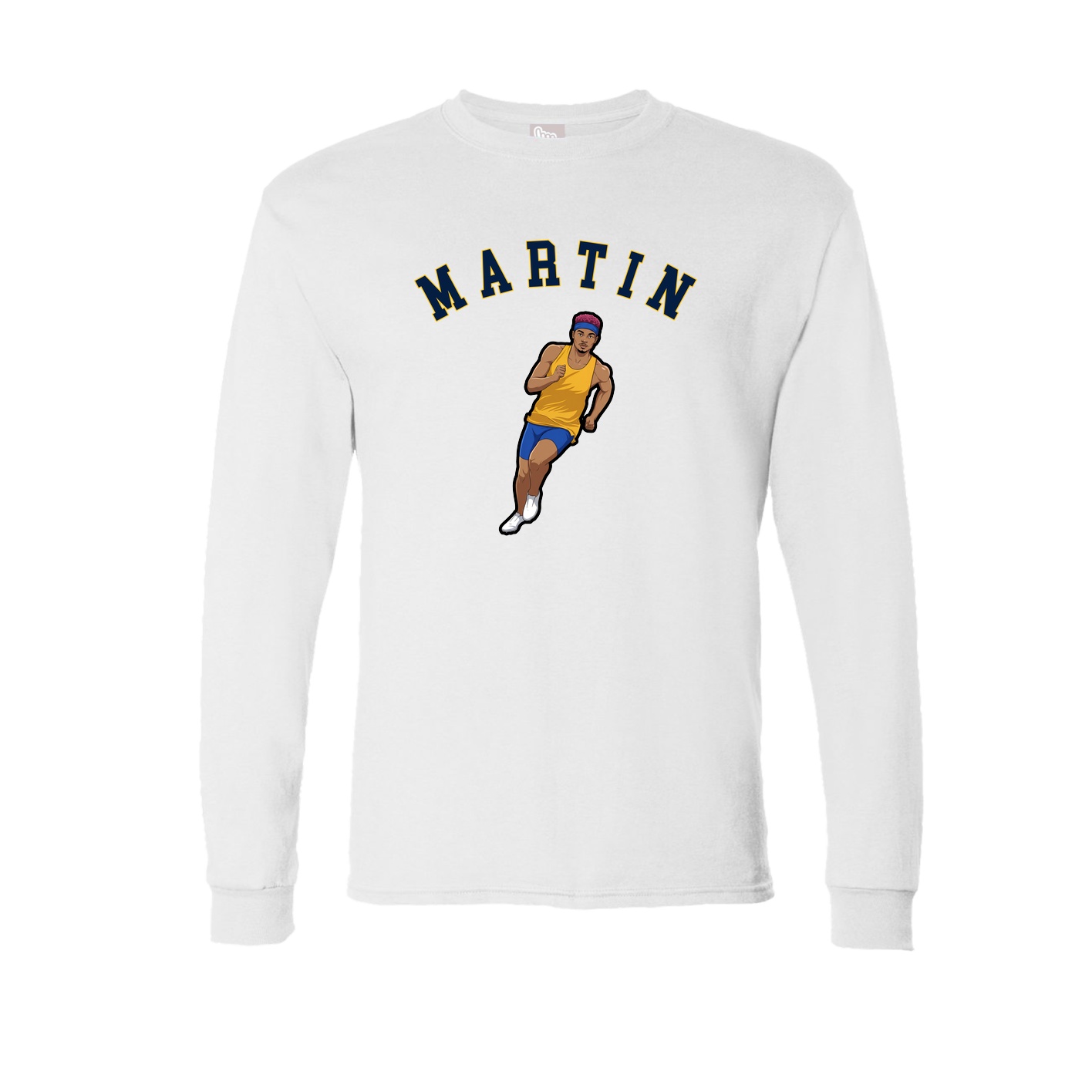 Long Sleeve Tee — Shirsey Arch in White