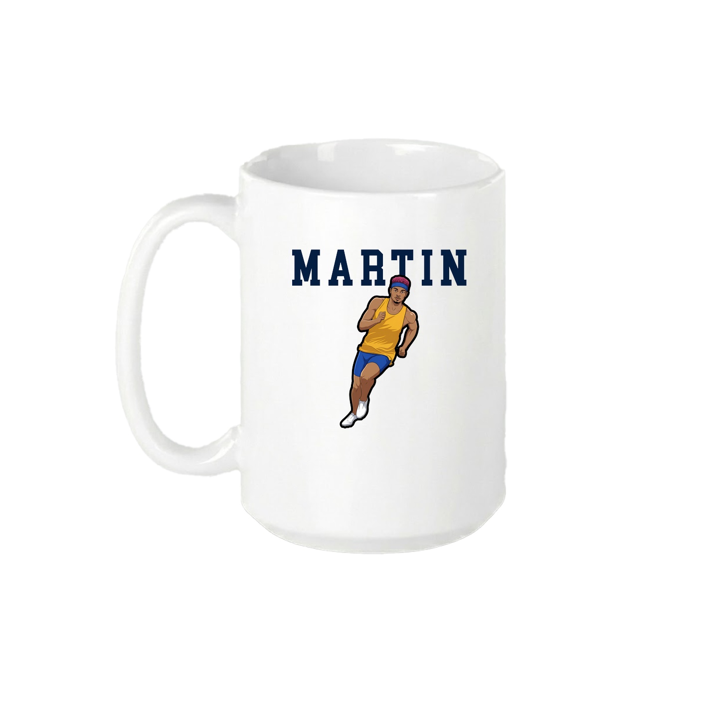 15oz Coffee Mug — Shirsey in White