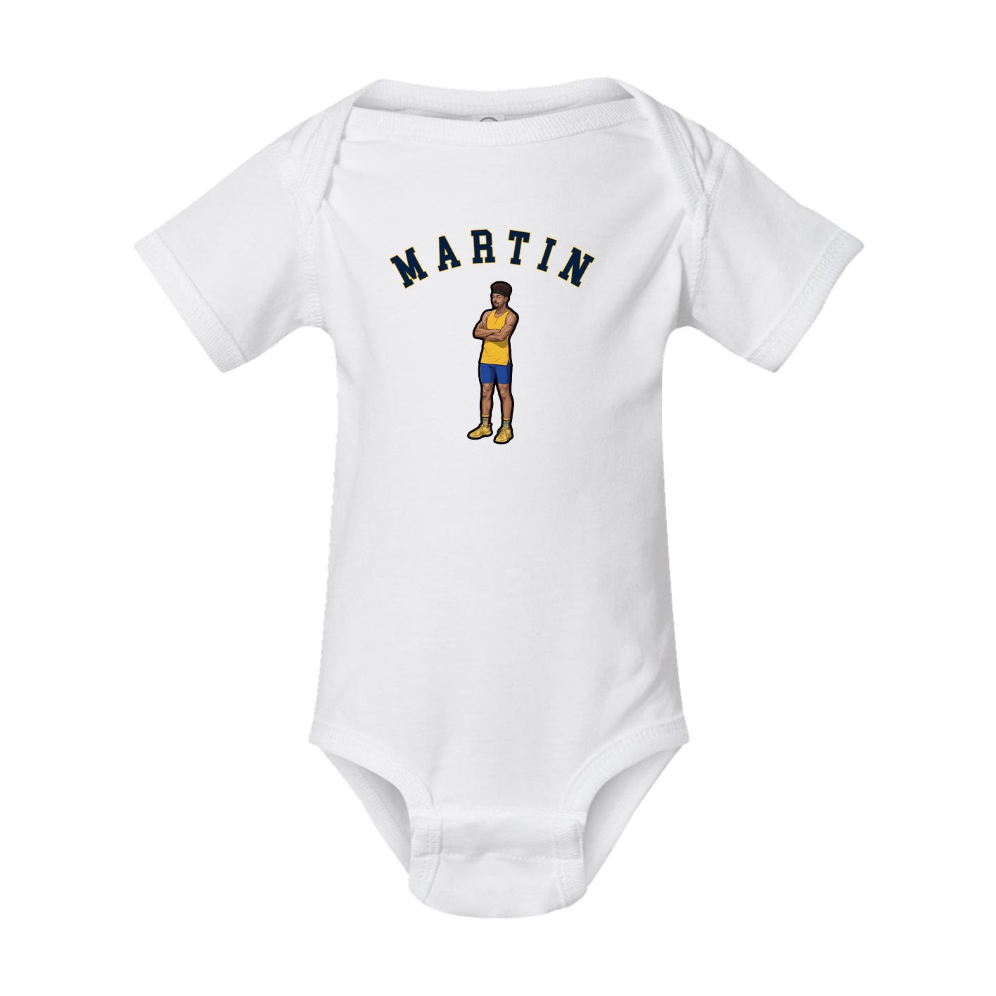 Baby Onesie — Shirsey Arch in White