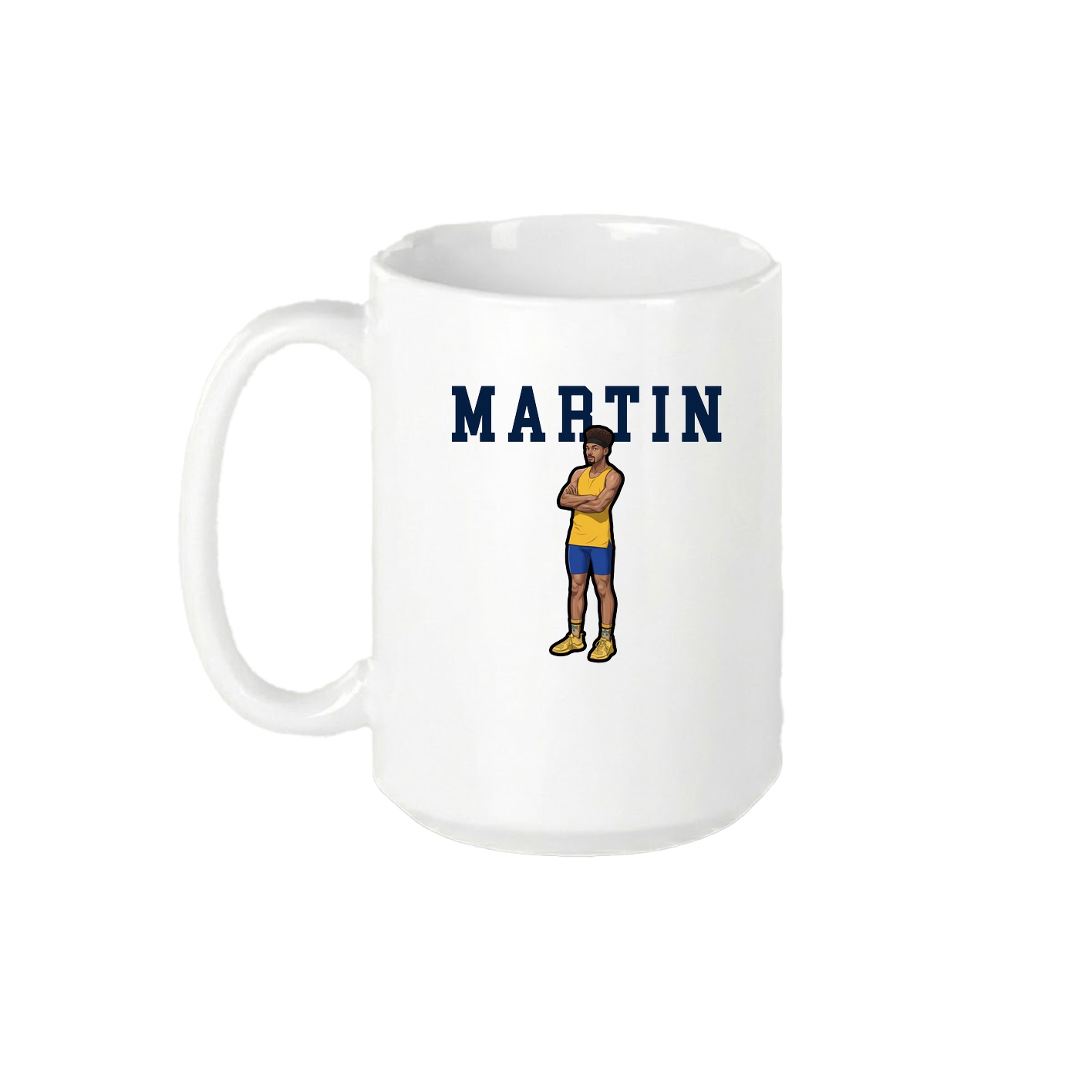 15oz Coffee Mug — Shirsey in White