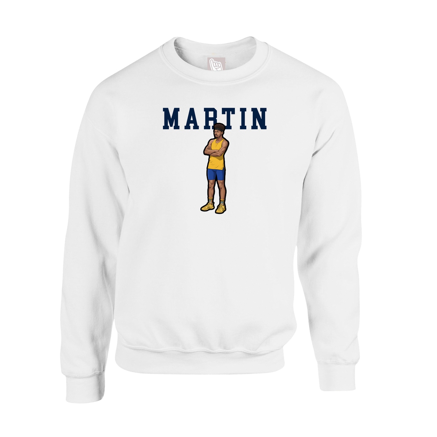 Fleece Crew — Shirsey in White