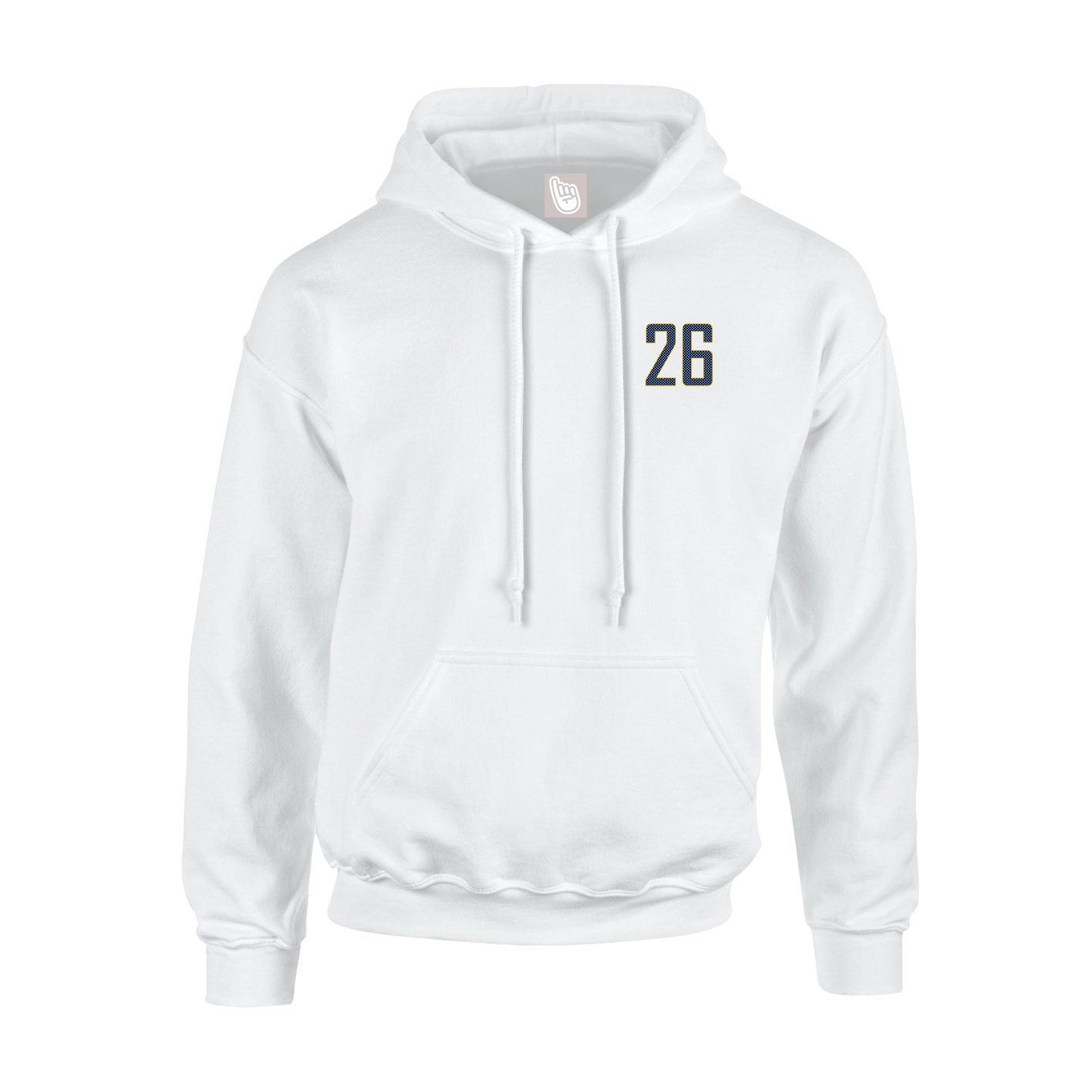 Youth Hoodie — Front Shirsy in White
