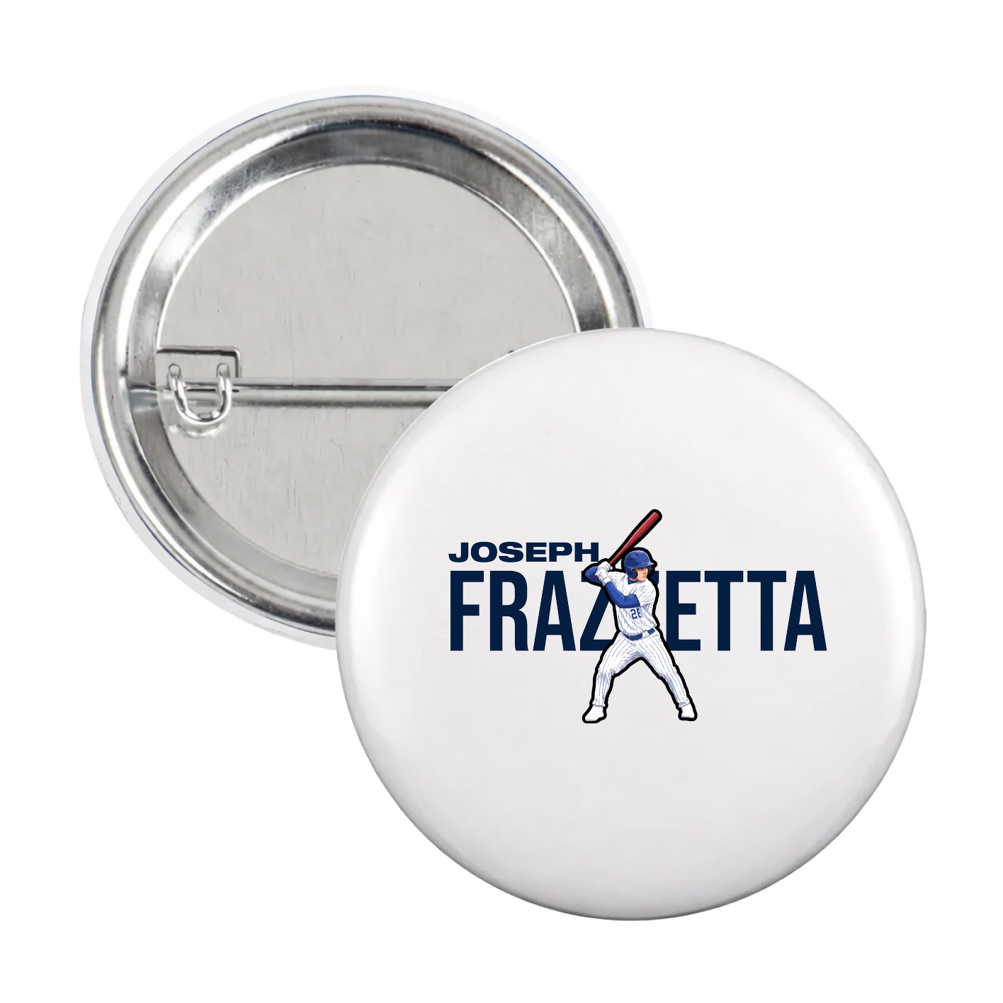 Game Day Button — Player Name in White