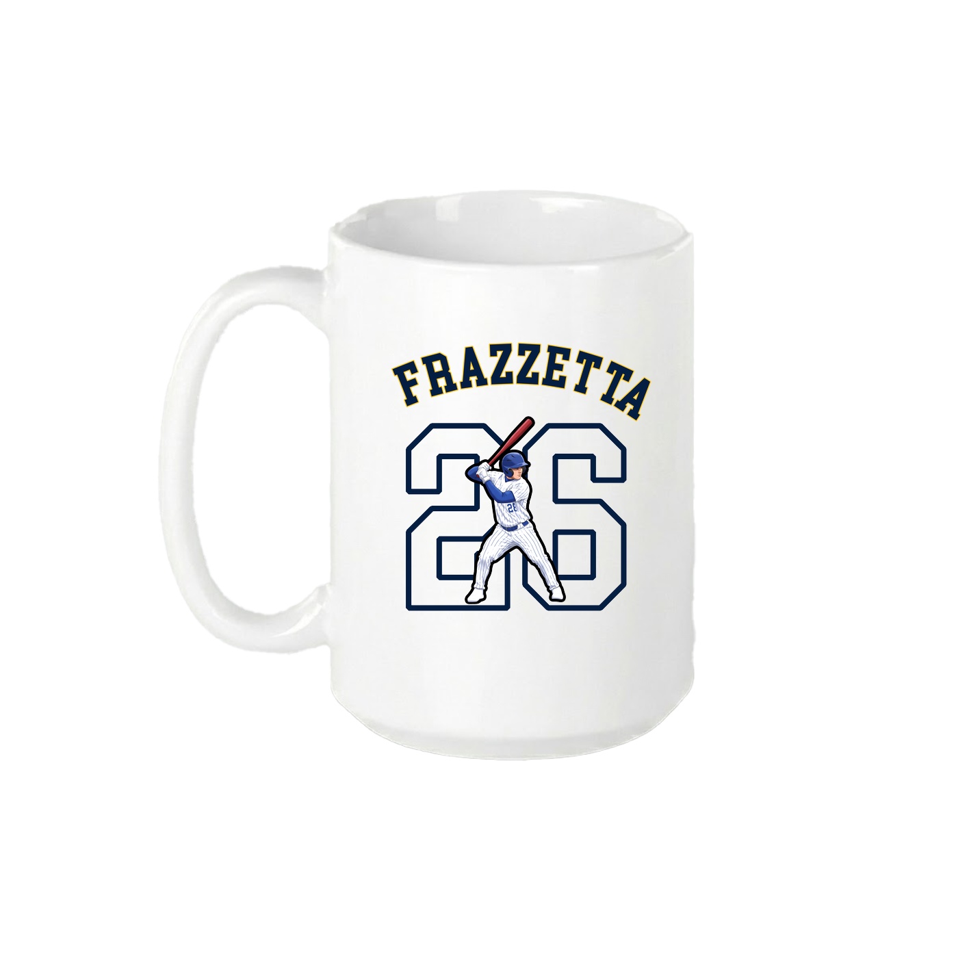 15oz Coffee Mug — Shirsey Arch in White