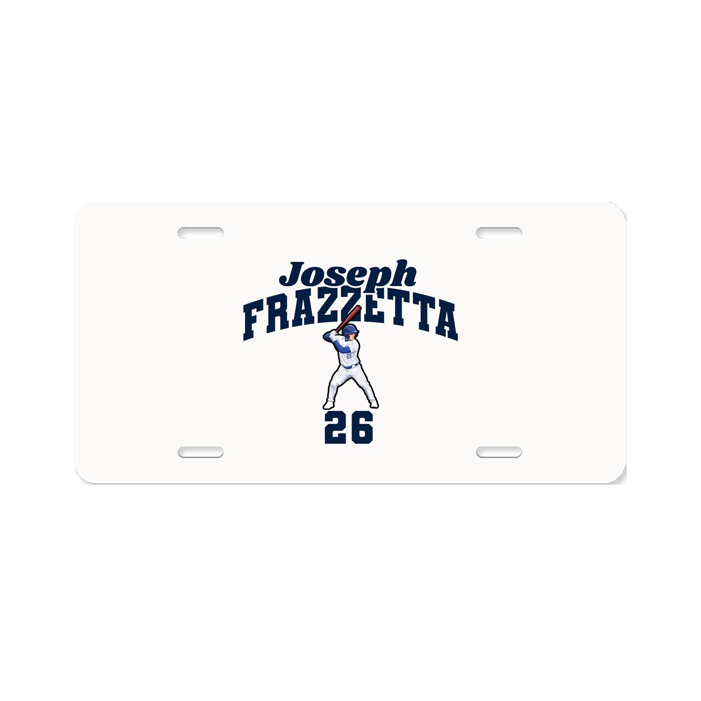 License Plate — Signature Arch in Classic