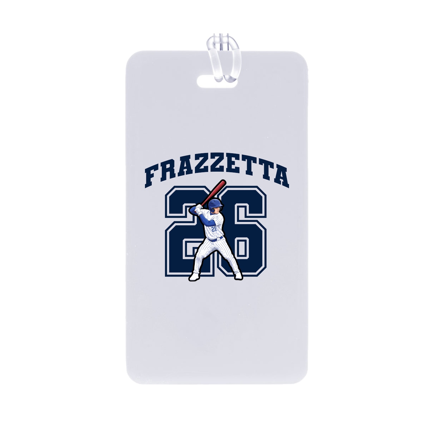 Bag Tag — Number in Classic