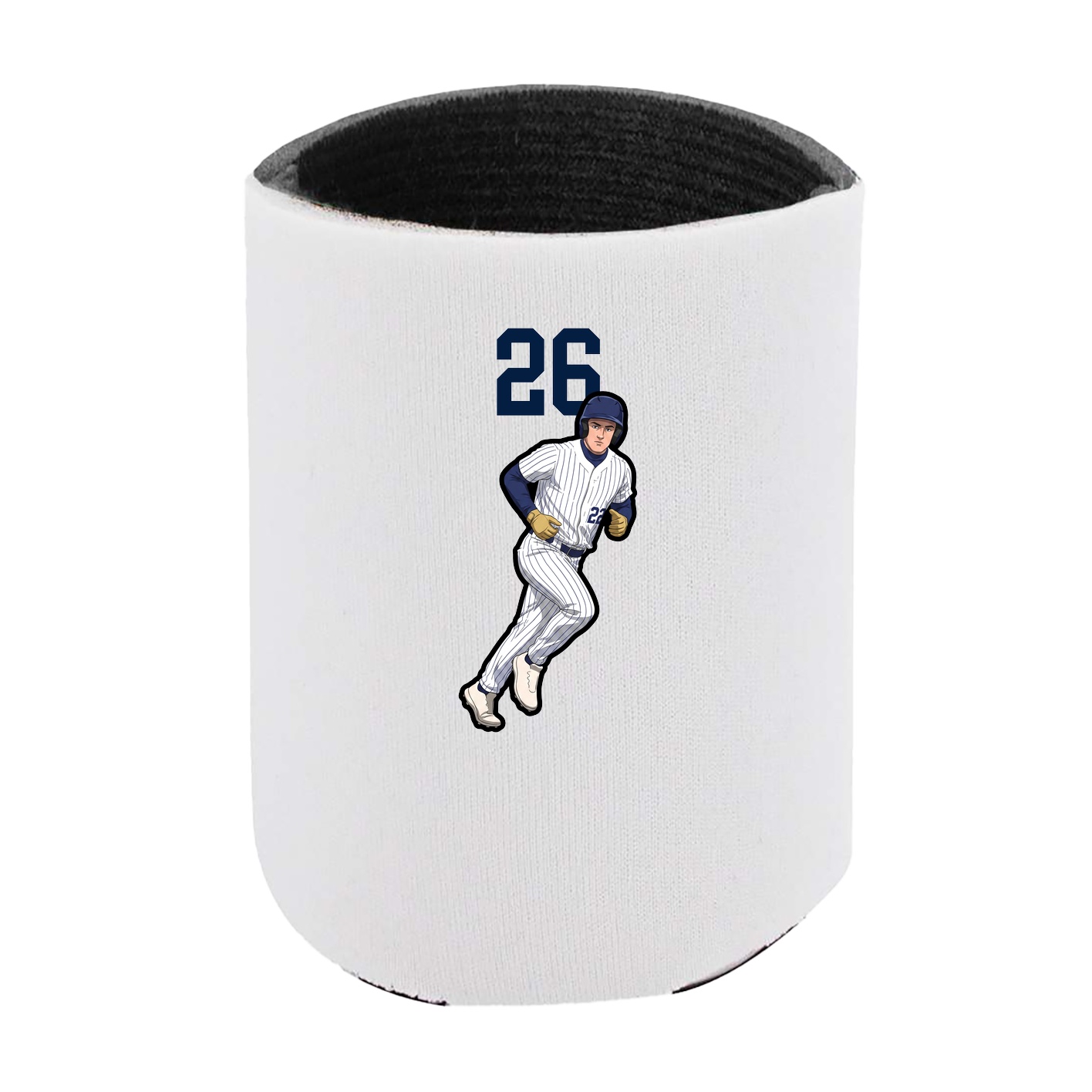 Can Holder — Number Top in White