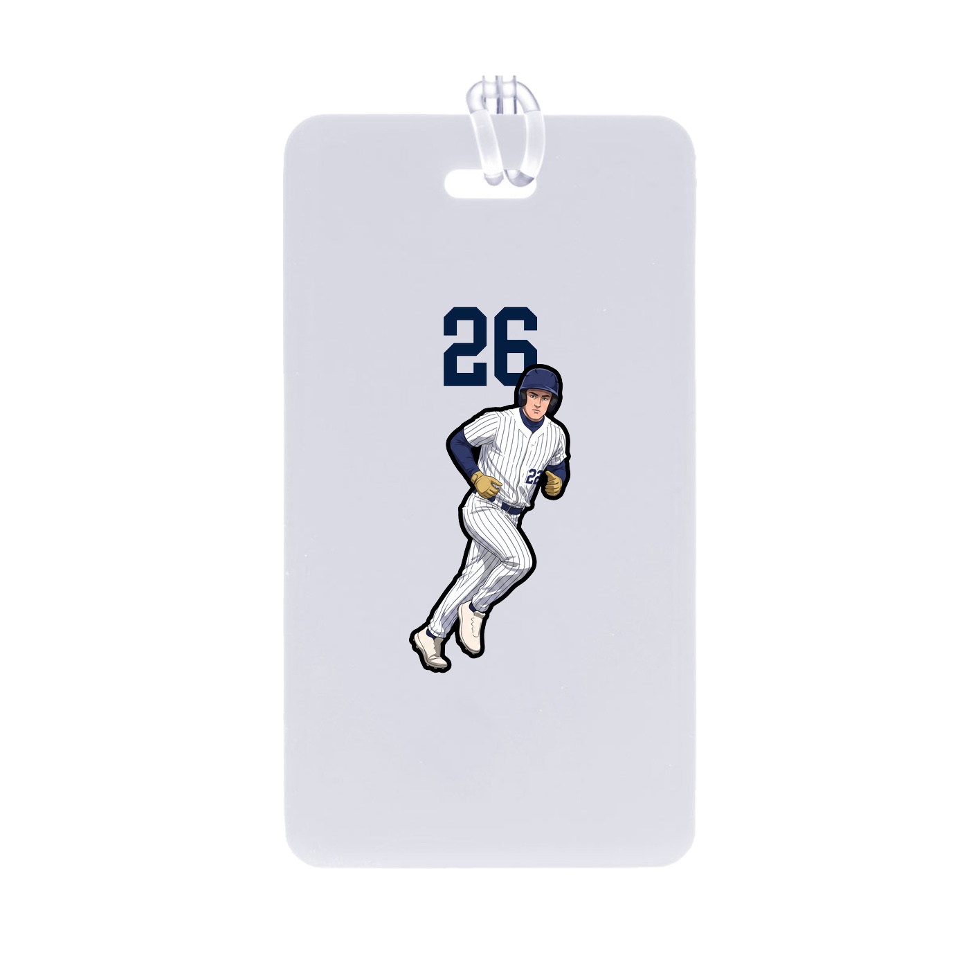 Bag Tag — Number Top in Classic