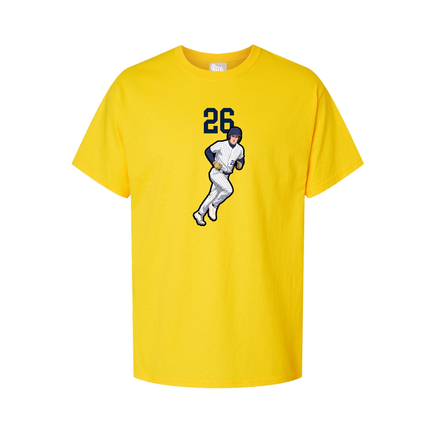 Tee — Number Top in Gold