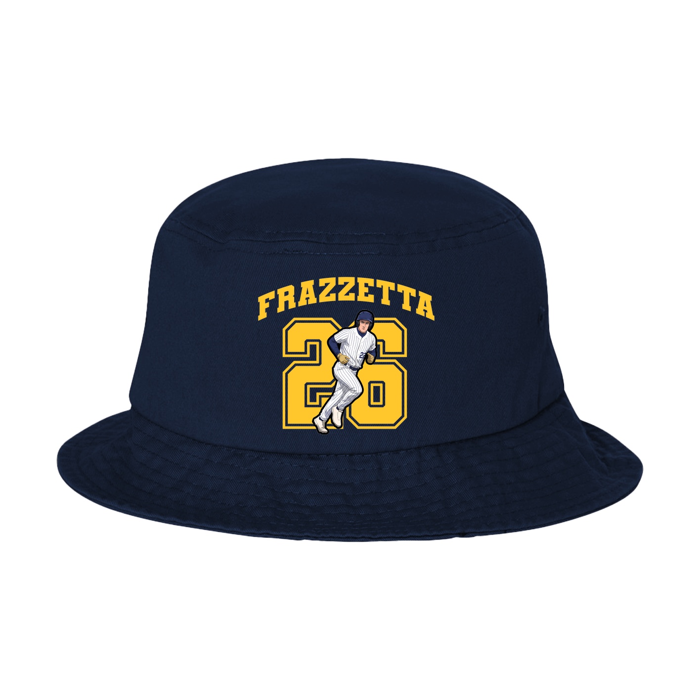 Bucket Cap — Number in Navy