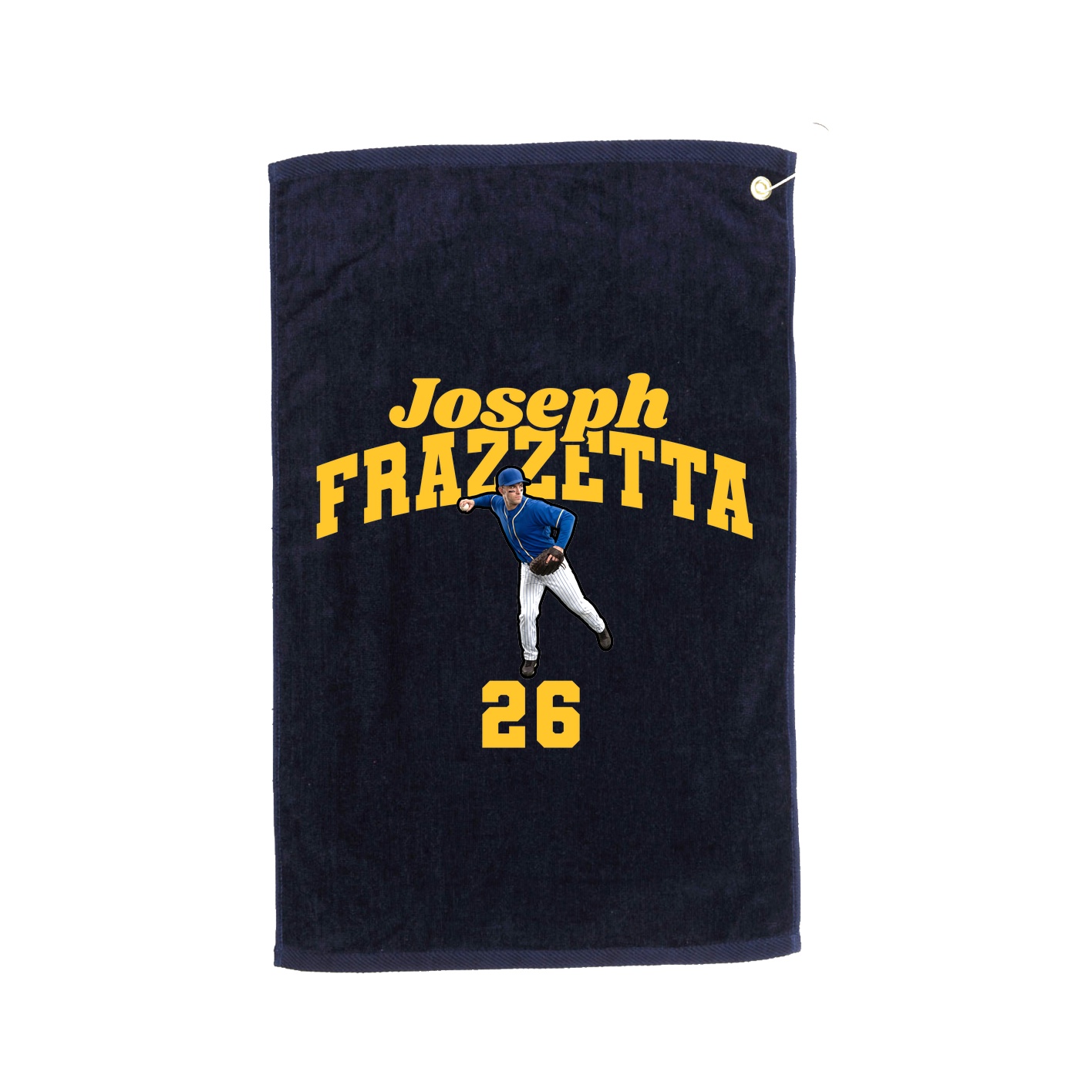 Golf Towel — Signature Arch in Navy