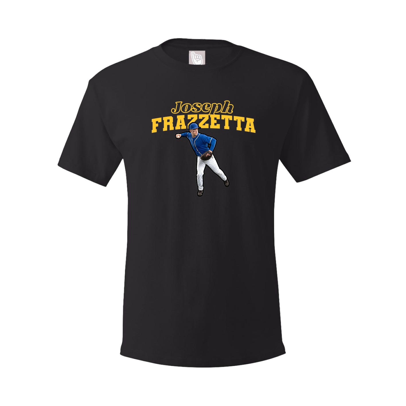 Youth Tee — Name Arch in Black