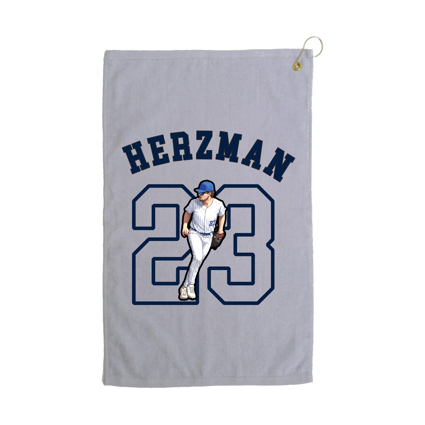 Golf Towel — Shirsey Arch in Grey