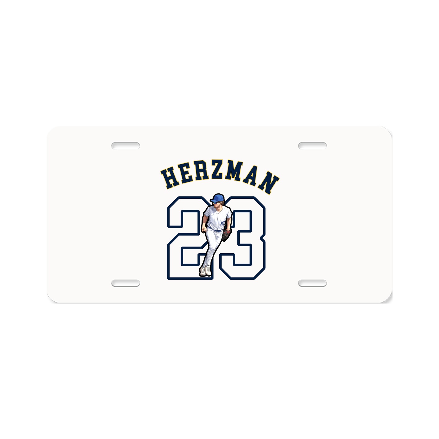 License Plate — Shirsey Arch in Classic