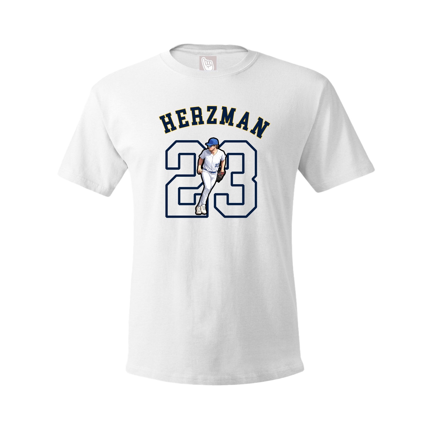 Tee — Shirsey Arch in White