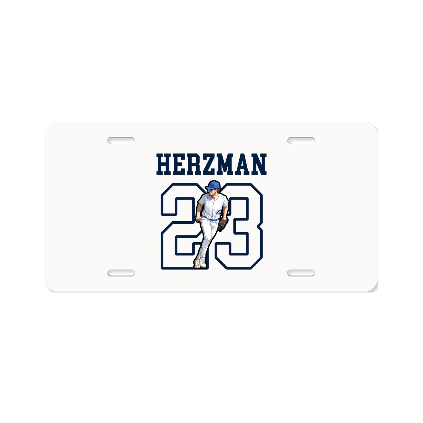 License Plate — Shirsey in Classic