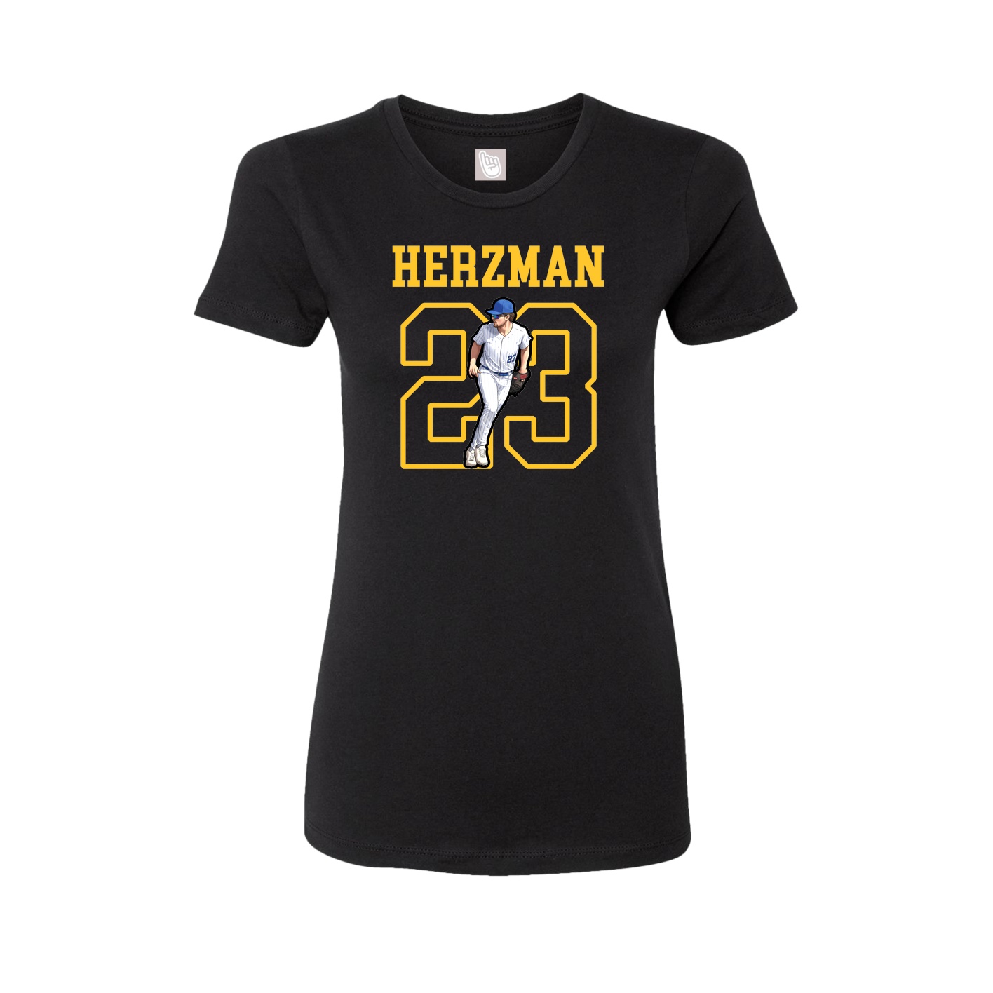 Fitted Women's Tee — Shirsey in Black