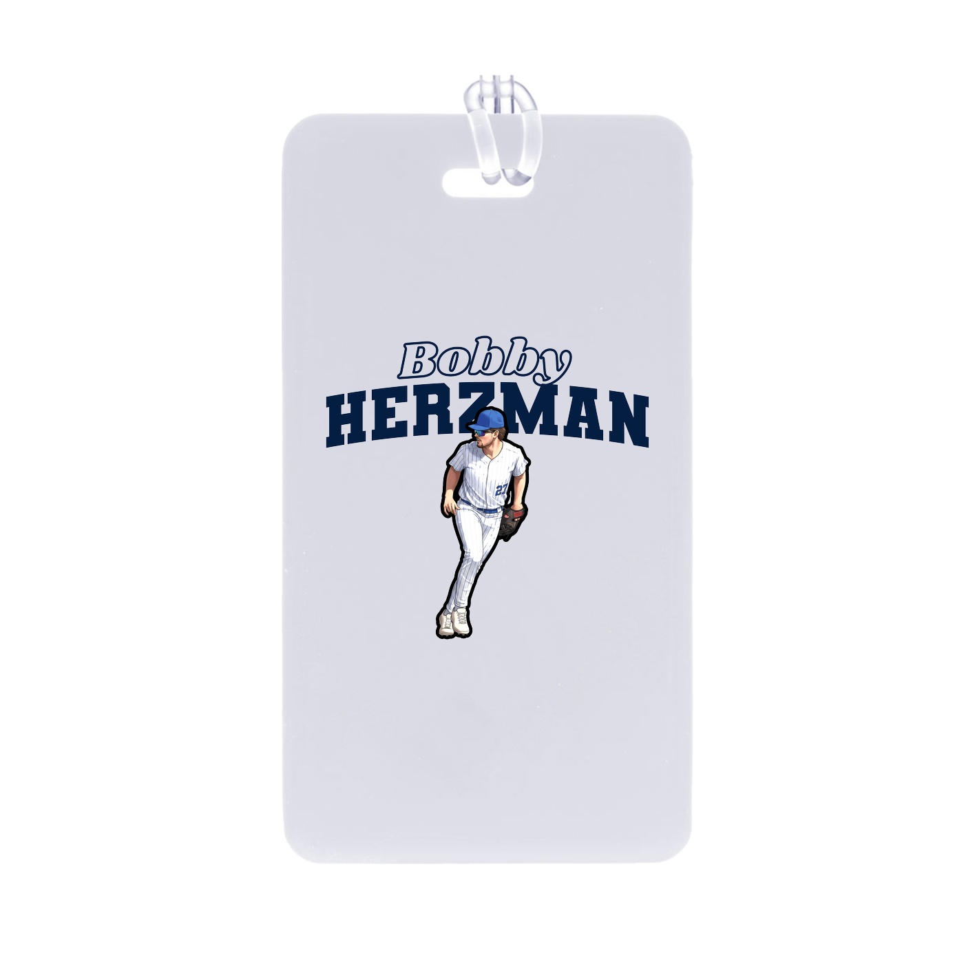 Bag Tag — Name Arch in Classic