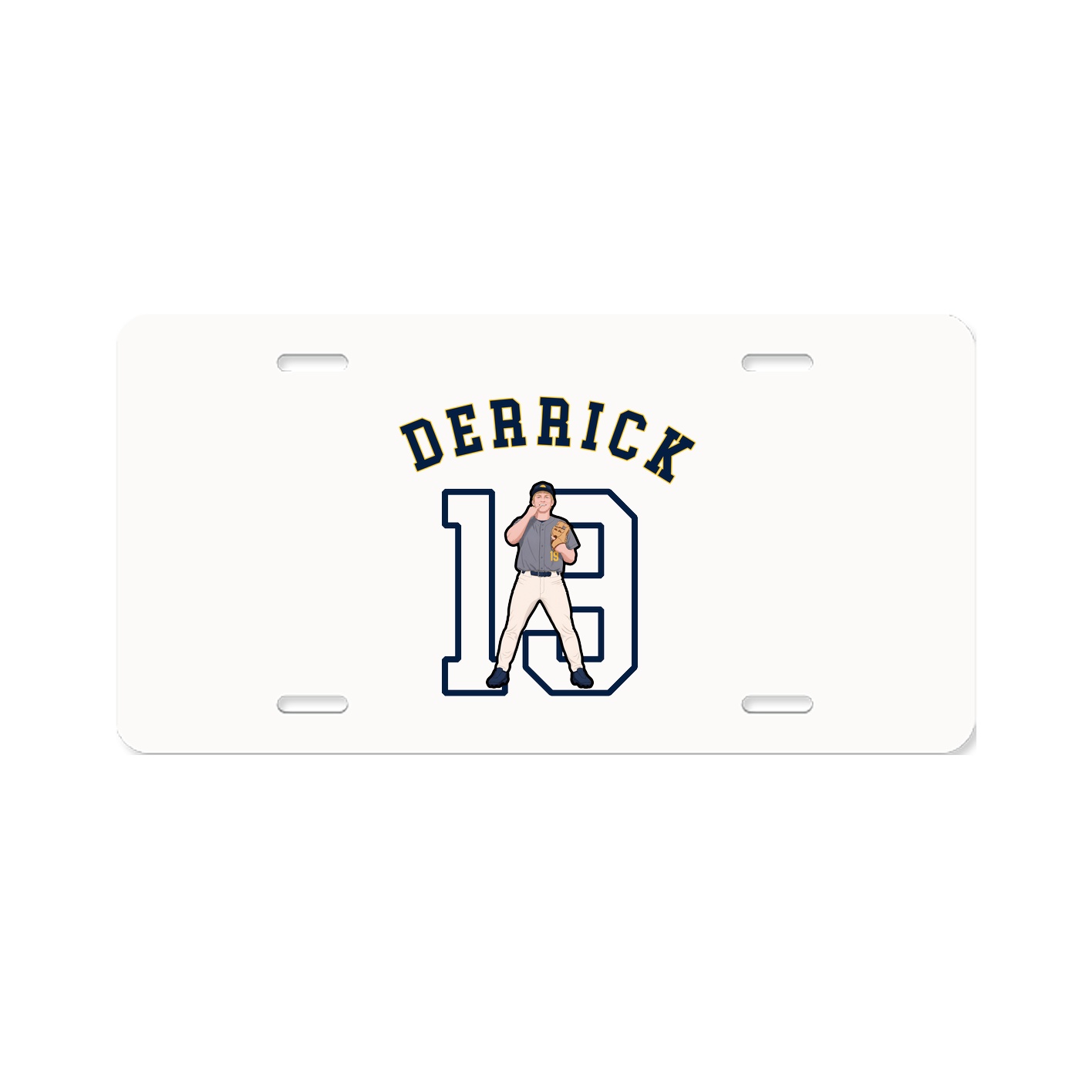 License Plate — Shirsey Arch in Classic