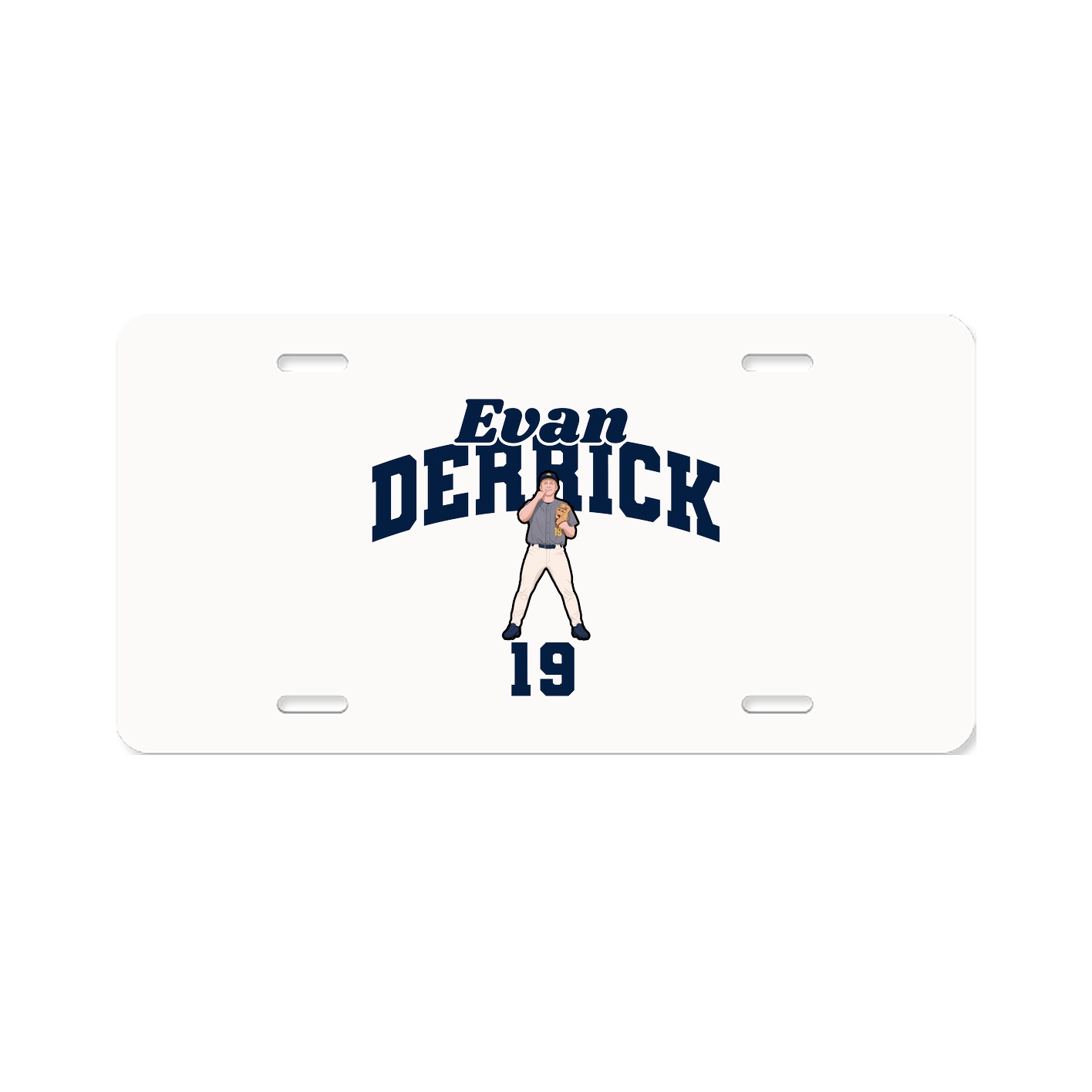 License Plate — Signature Arch in Classic