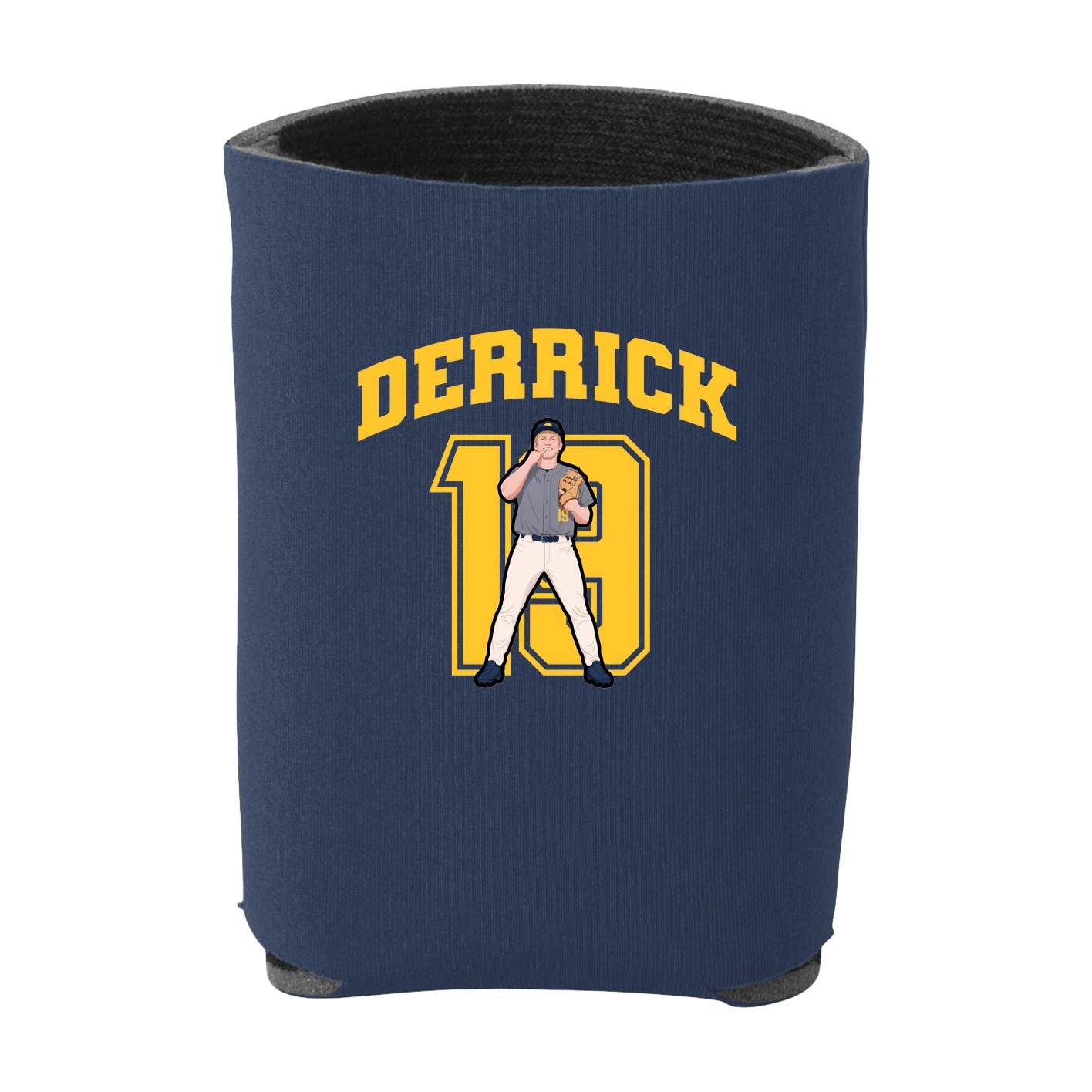 Can Holder — Number in Navy