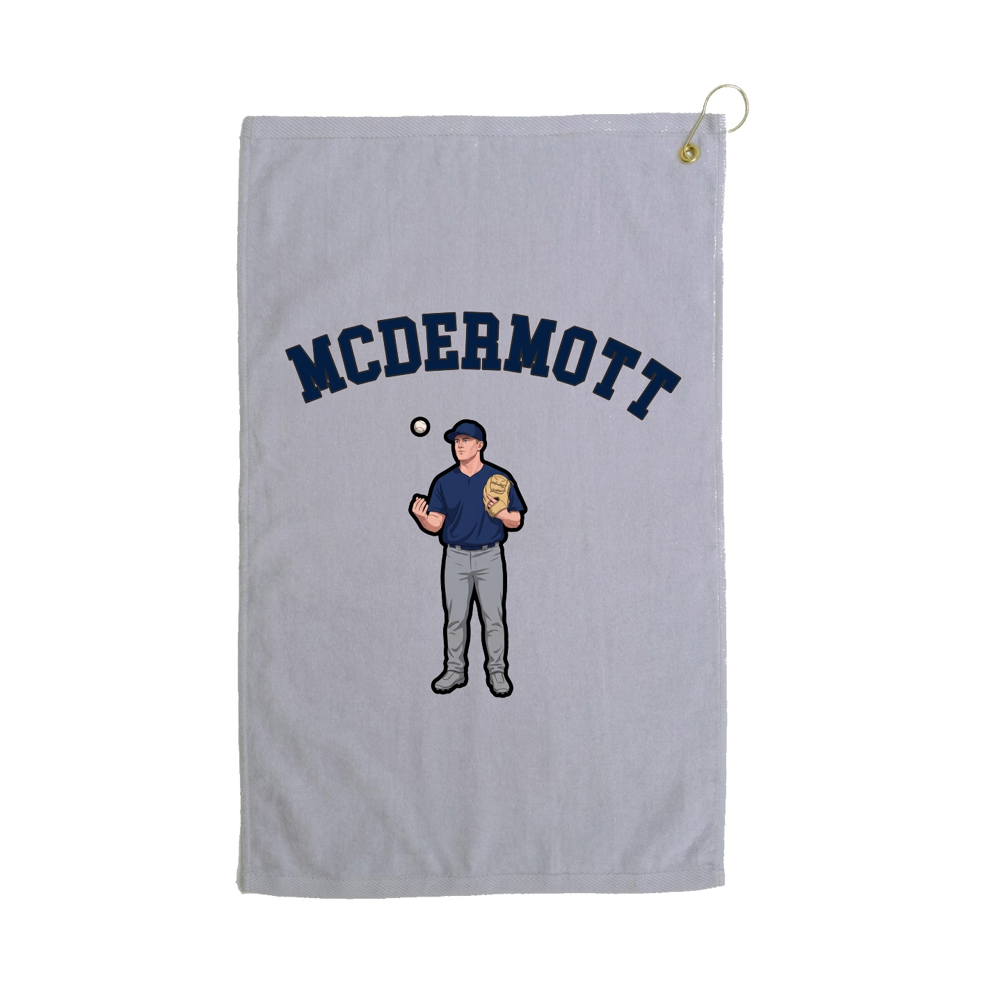 Golf Towel — Shirsey Arch in Grey