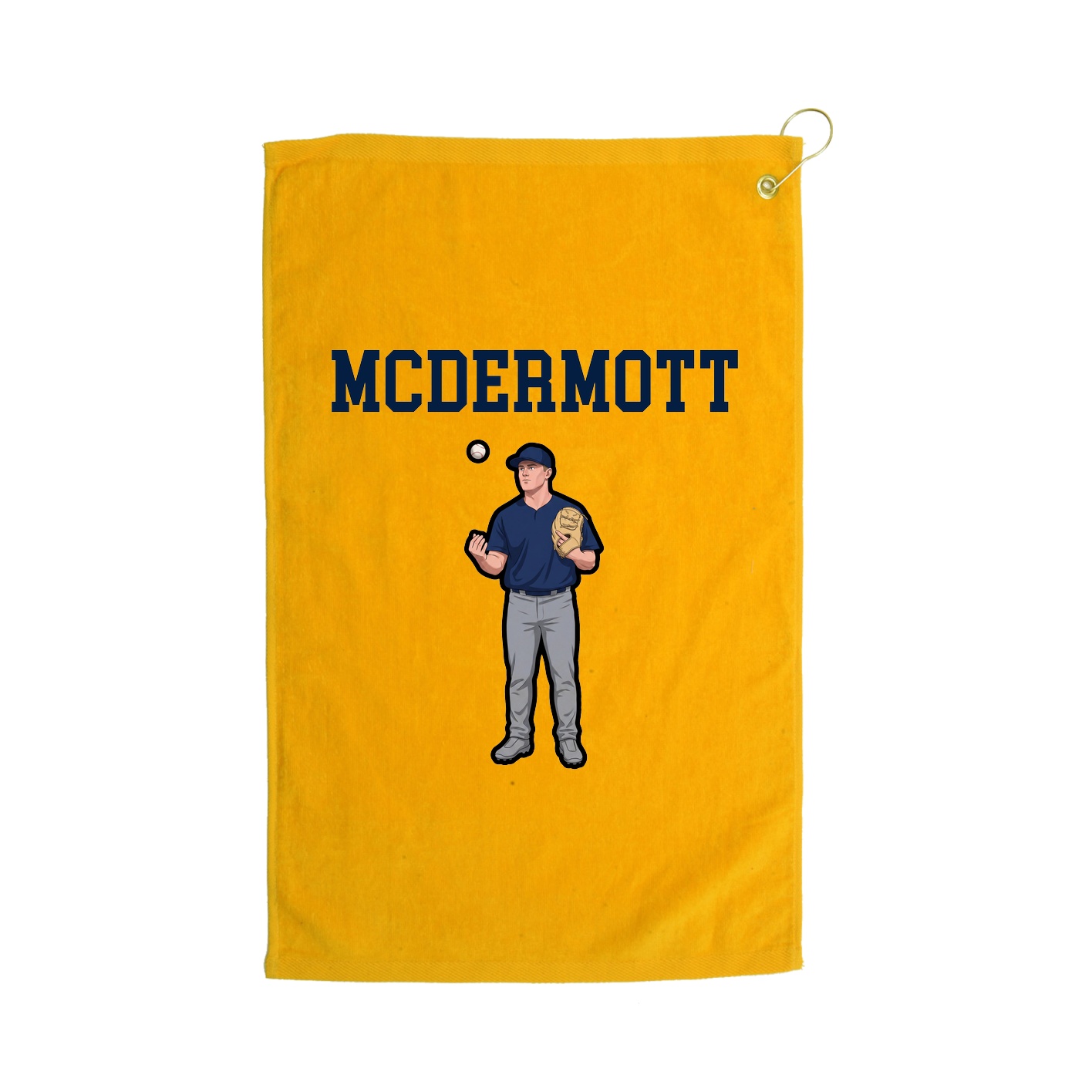 Golf Towel — Shirsey in Gold